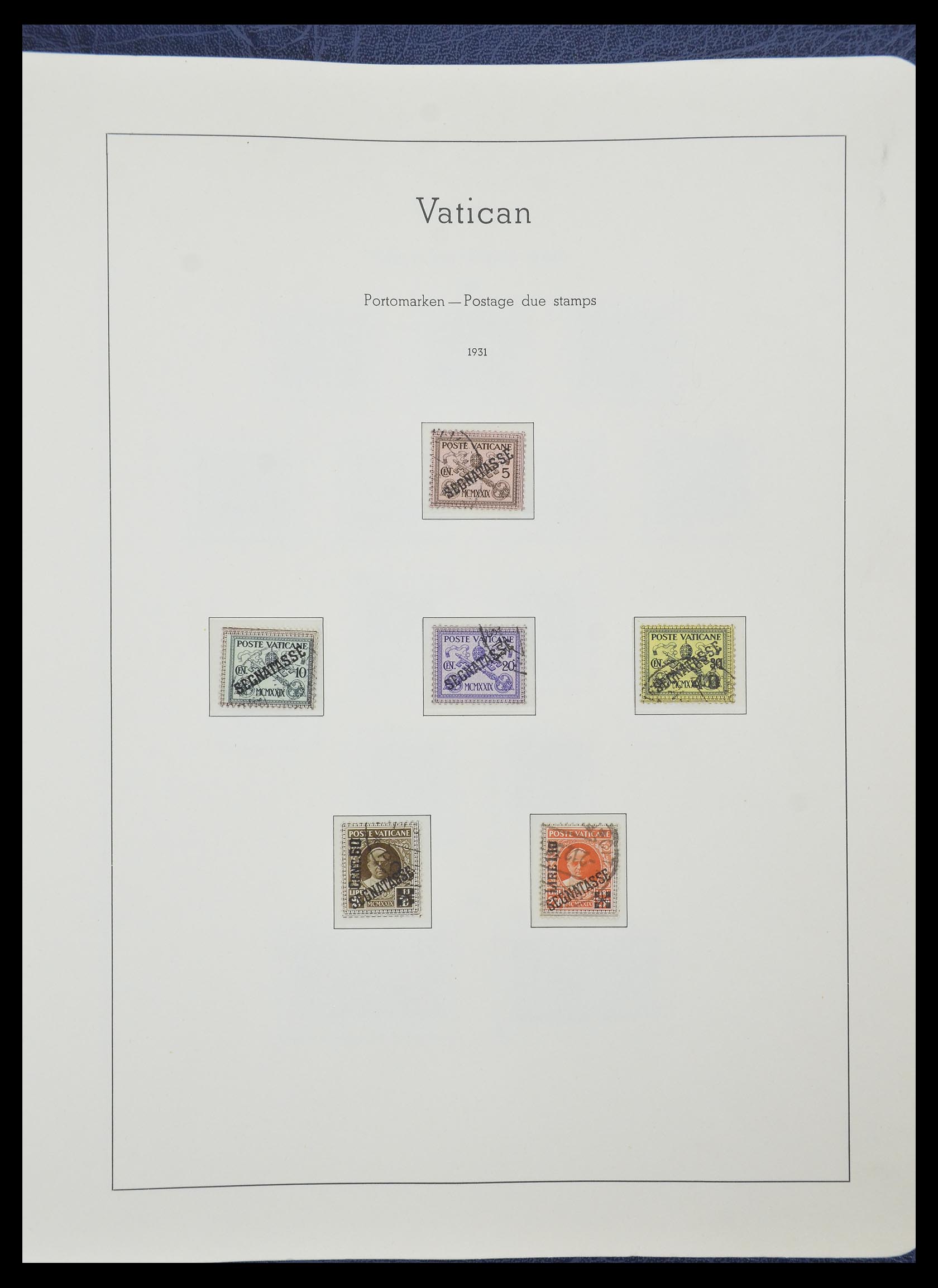 33139 096 - Stamp collection 33139 Vatican 1931-2010.