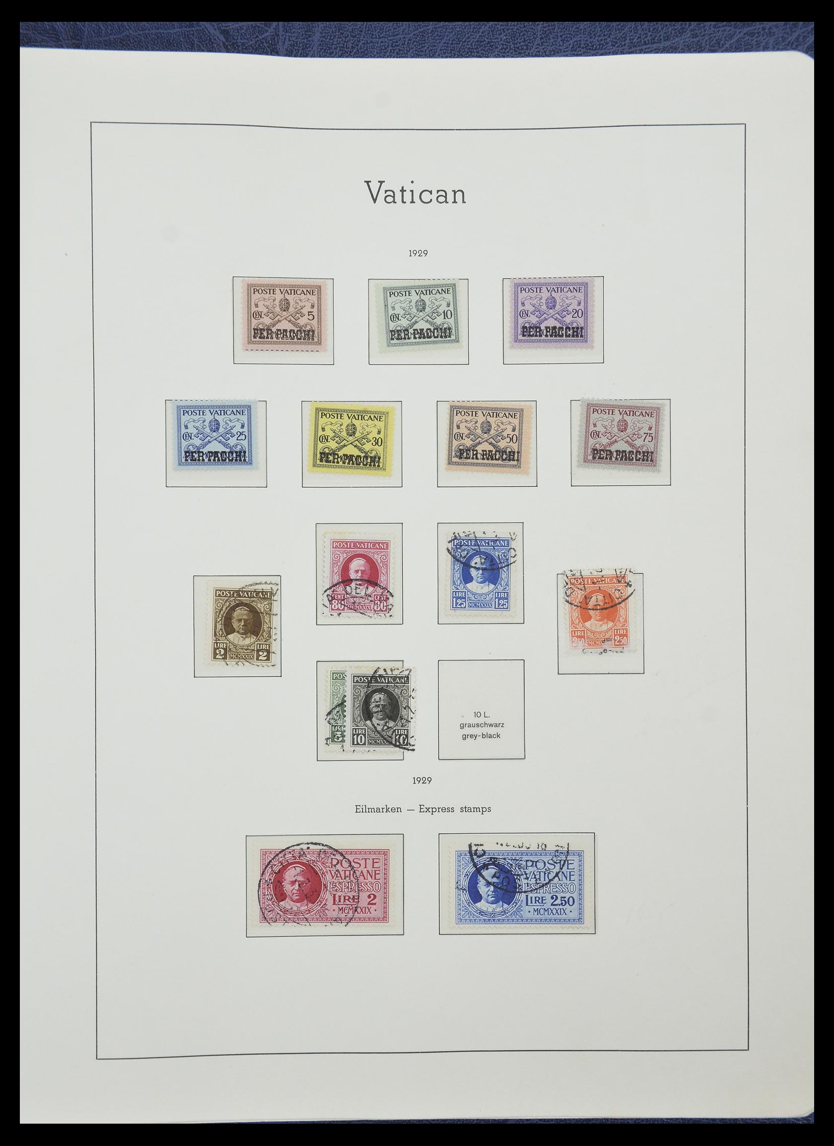 33139 098 - Postzegelverzameling 33139 Vaticaan 1931-2010.