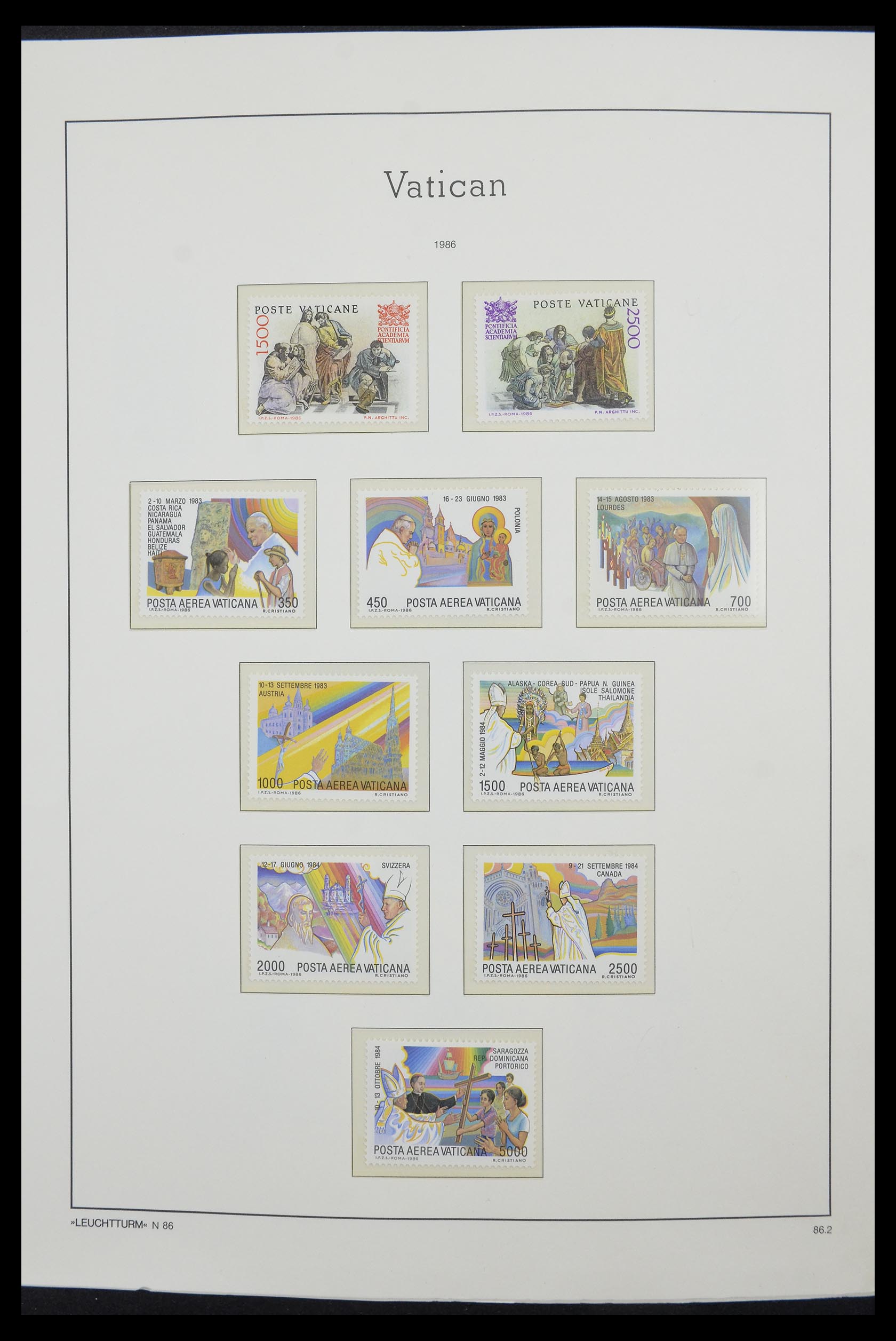 33139 099 - Postzegelverzameling 33139 Vaticaan 1931-2010.