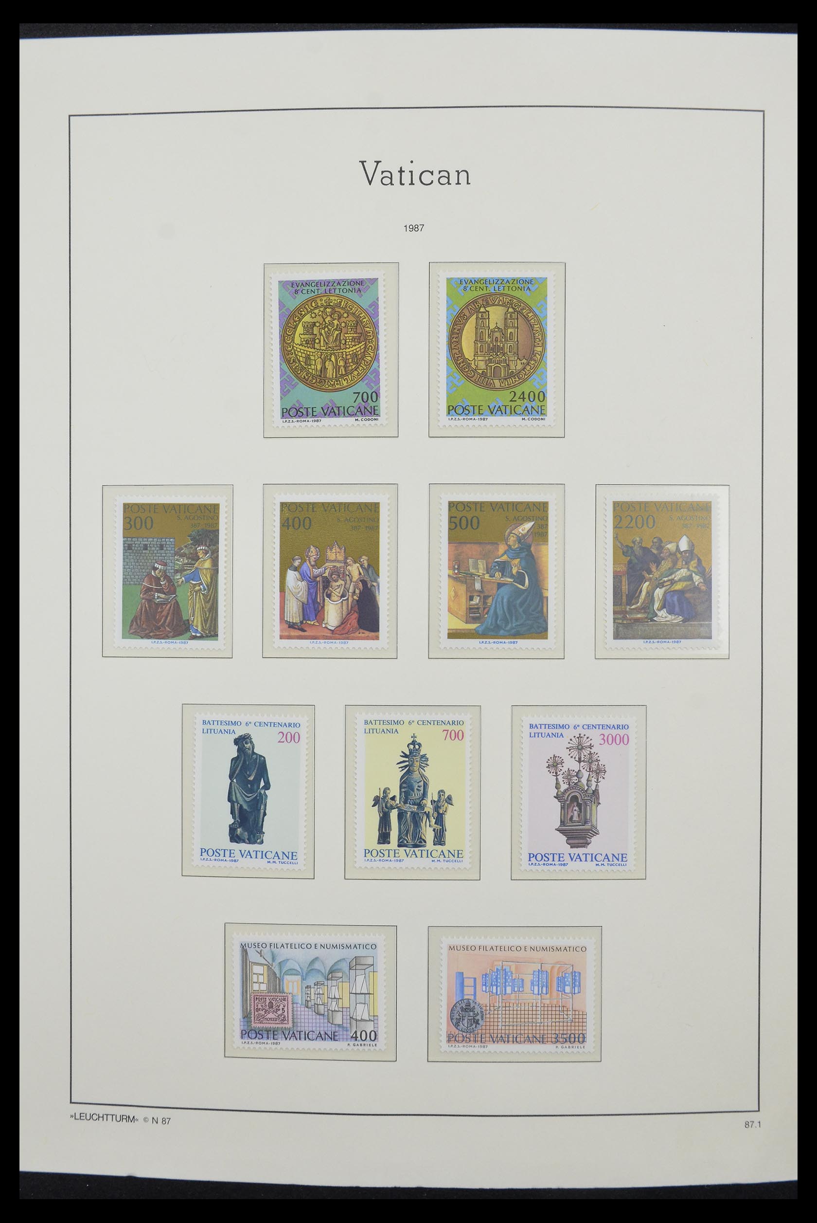 33139 103 - Stamp collection 33139 Vatican 1931-2010.