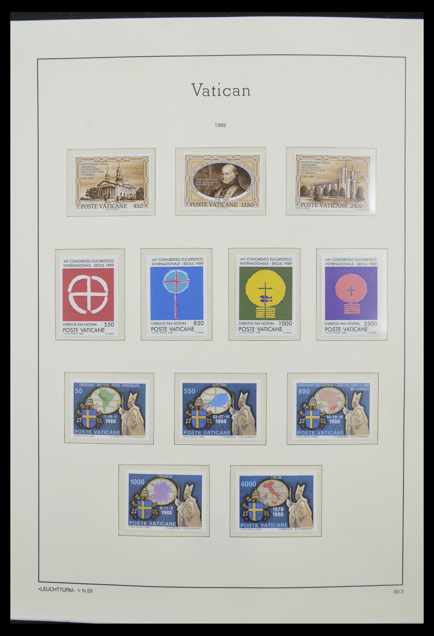 33139 107 - Stamp collection 33139 Vatican 1931-2010.
