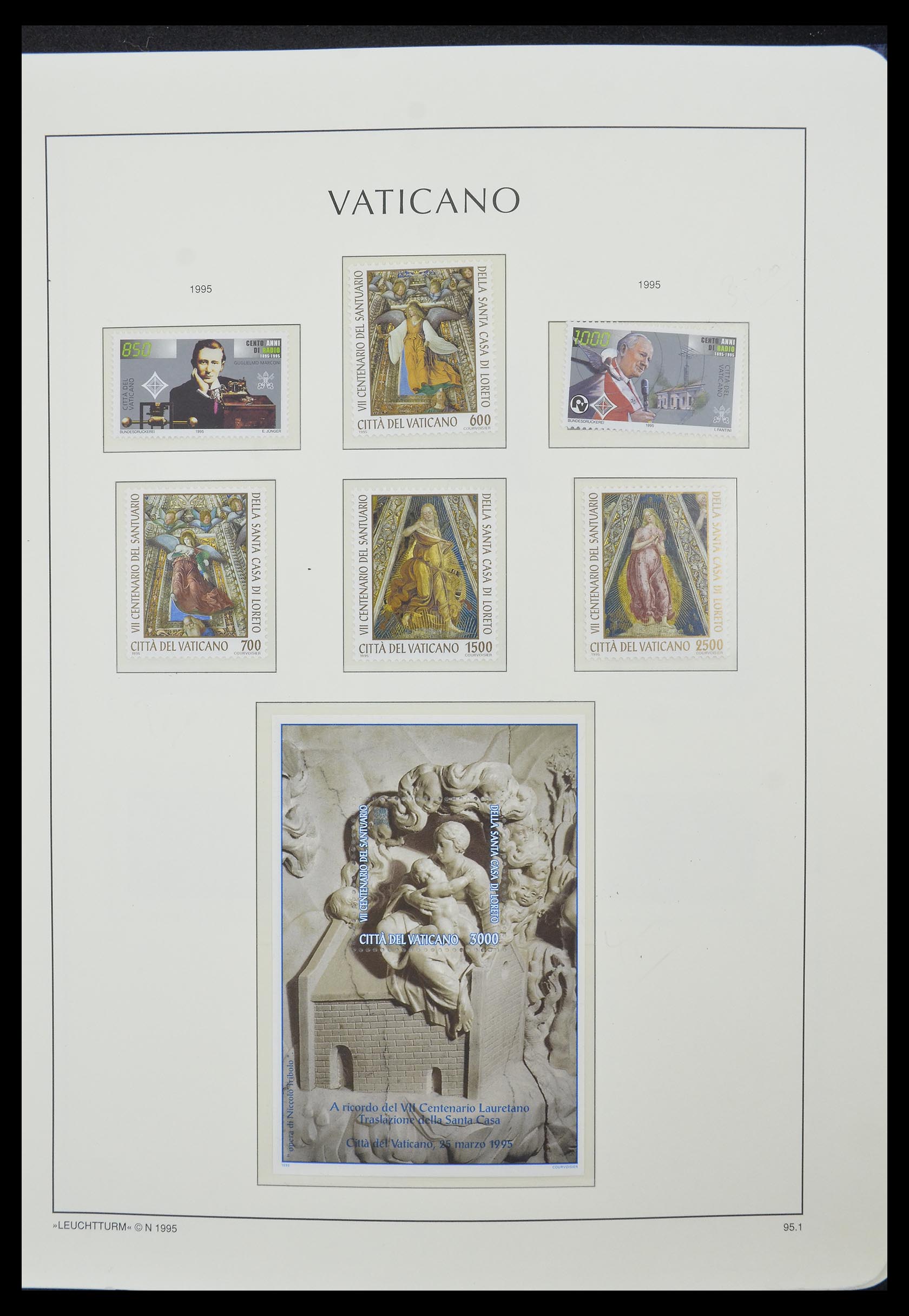 33139 126 - Stamp collection 33139 Vatican 1931-2010.