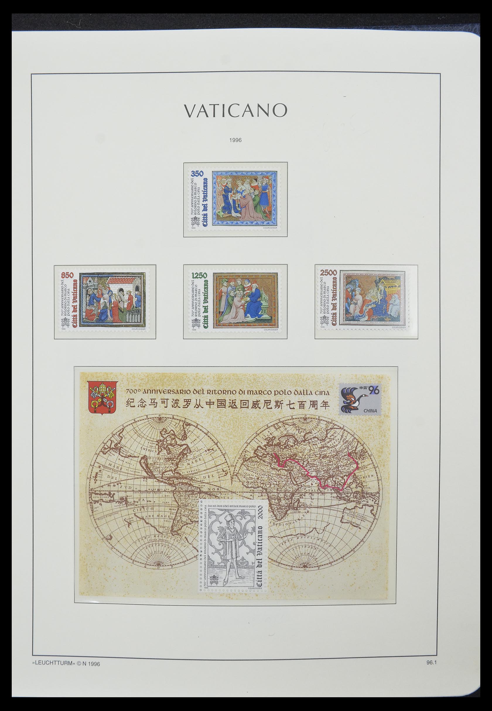 33139 129 - Stamp collection 33139 Vatican 1931-2010.