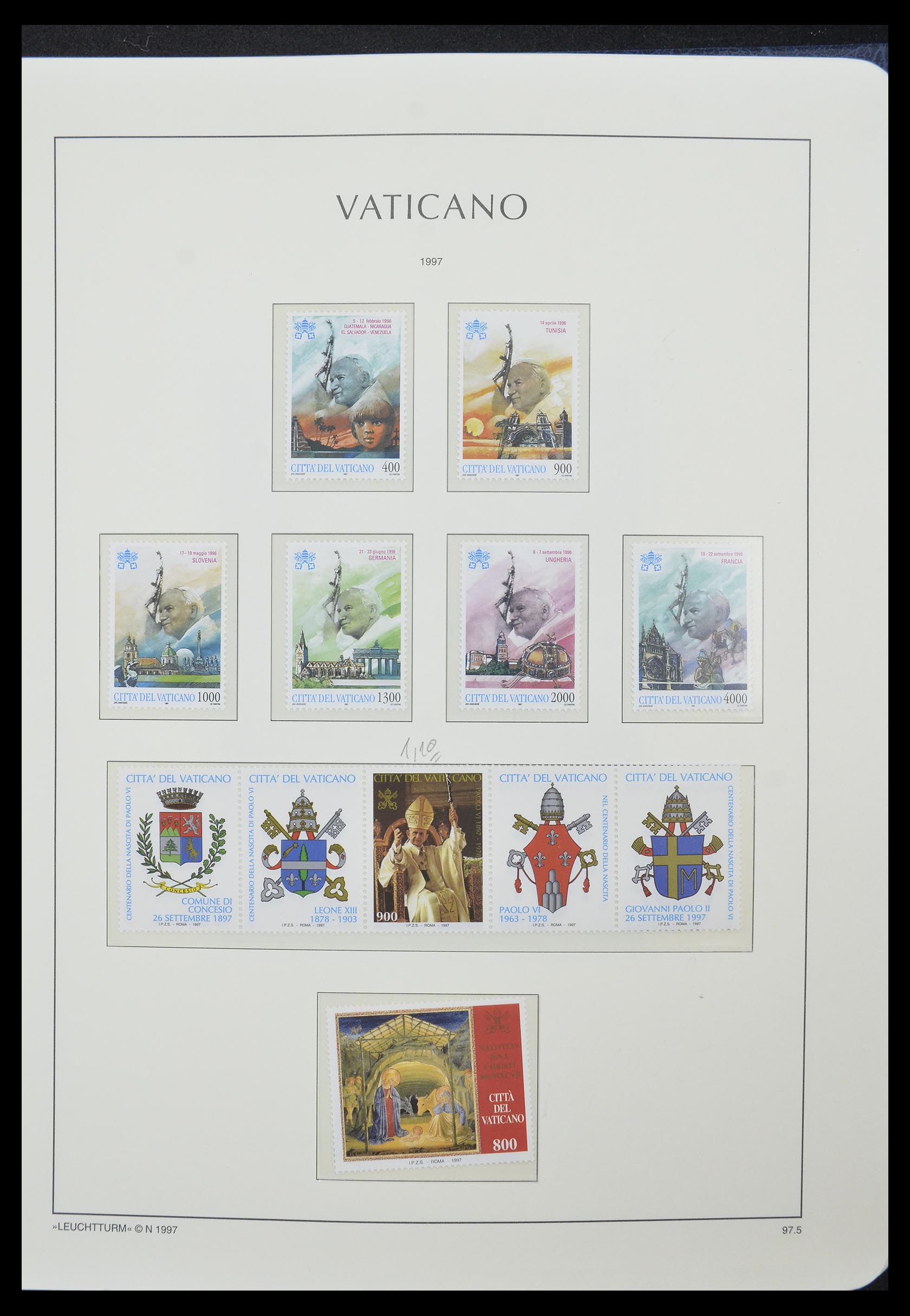 33139 130 - Stamp collection 33139 Vatican 1931-2010.