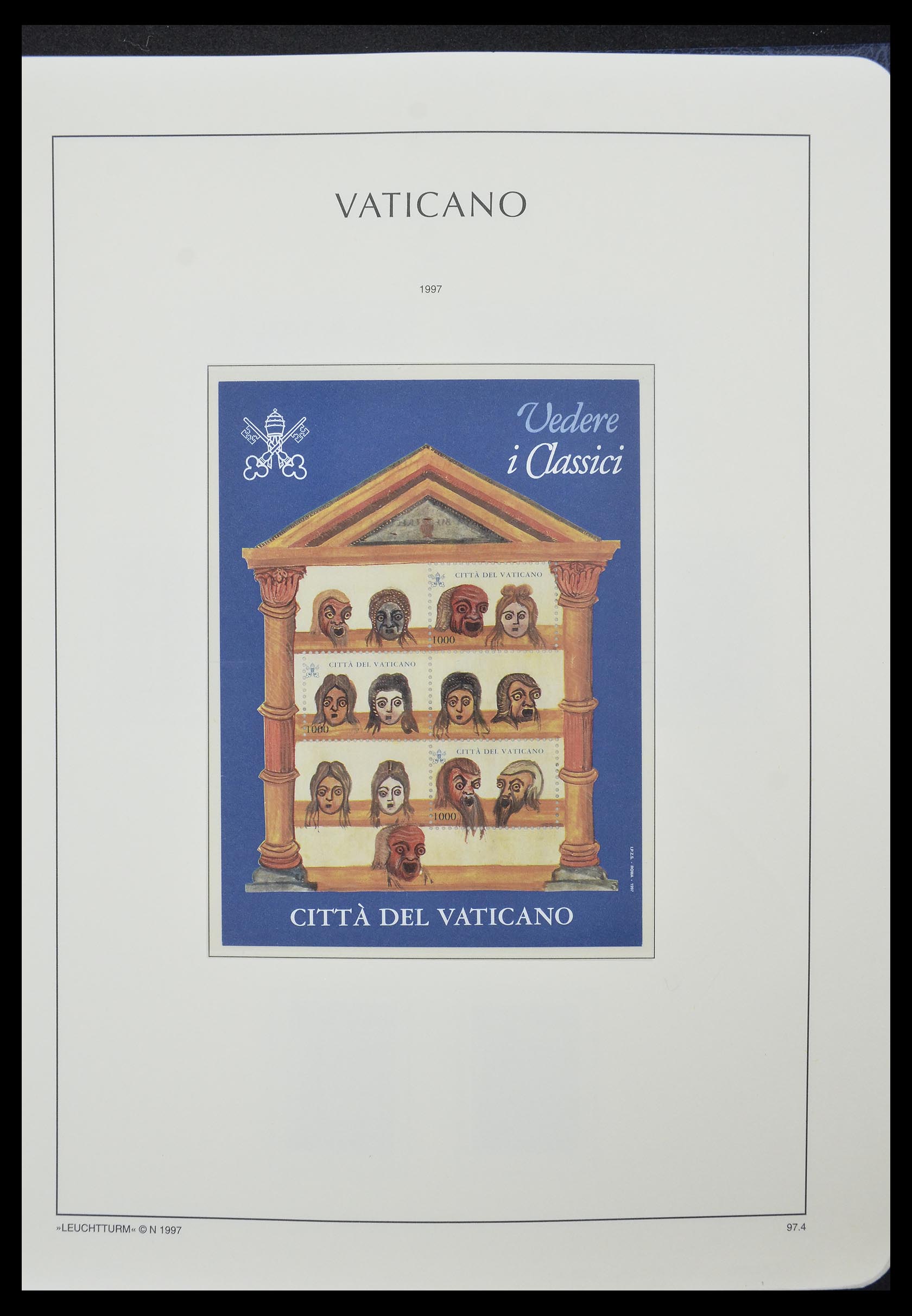 33139 131 - Stamp collection 33139 Vatican 1931-2010.
