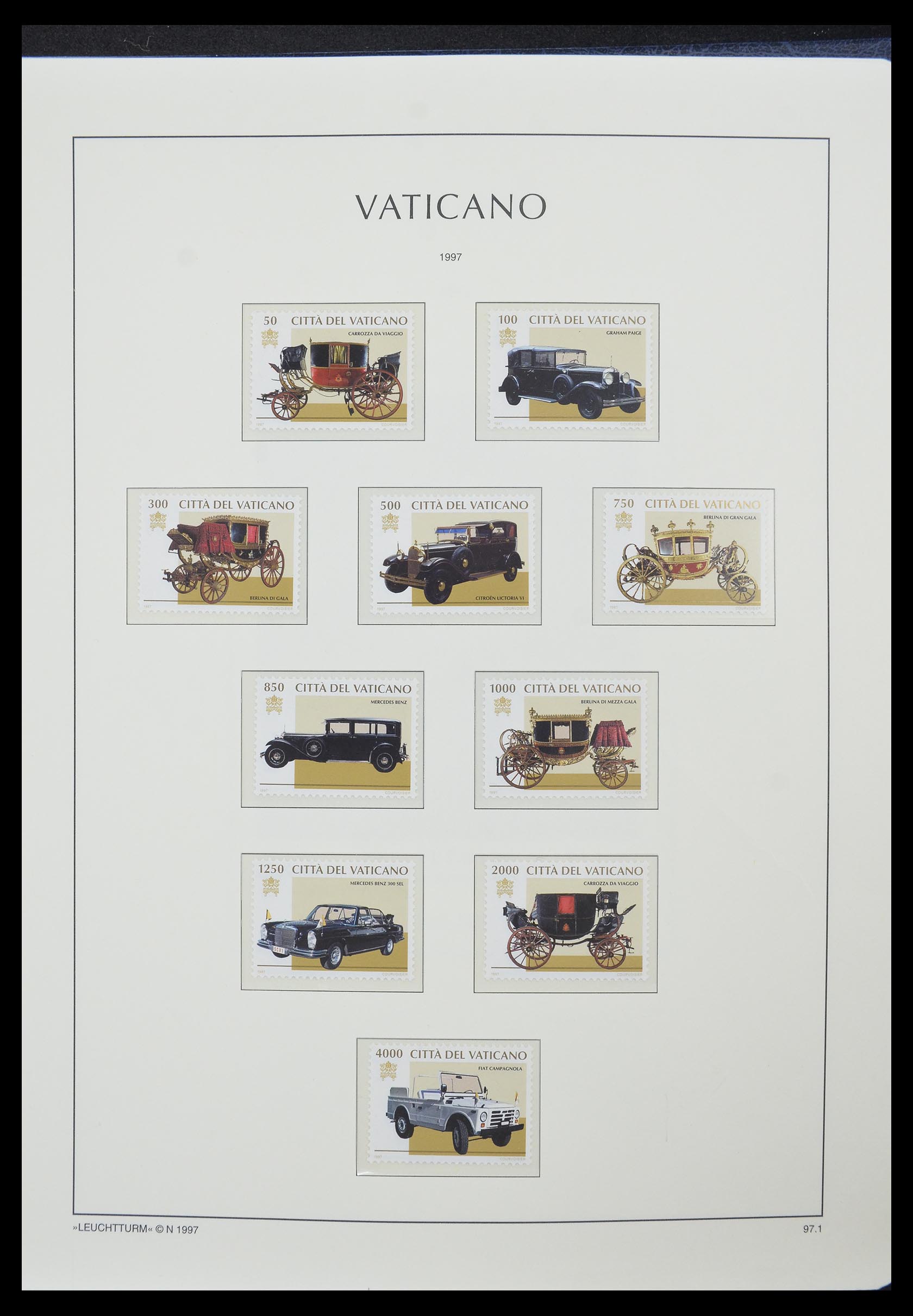 33139 134 - Stamp collection 33139 Vatican 1931-2010.
