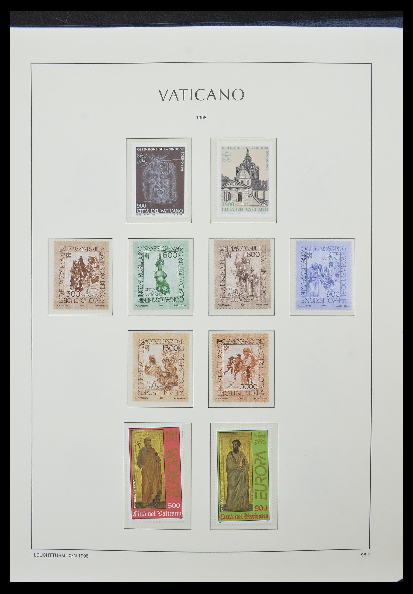 33139 138 - Stamp collection 33139 Vatican 1931-2010.