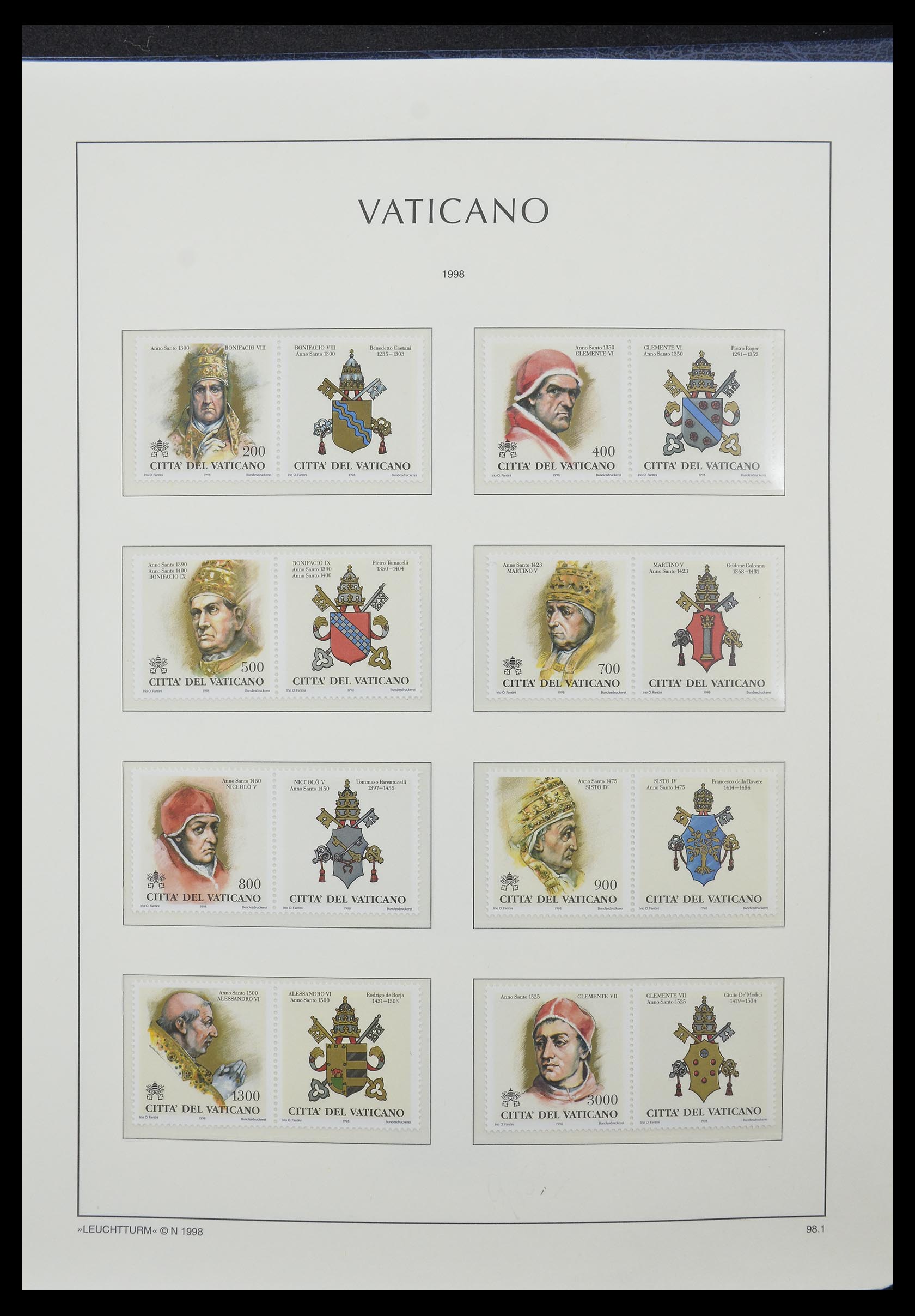 33139 139 - Stamp collection 33139 Vatican 1931-2010.