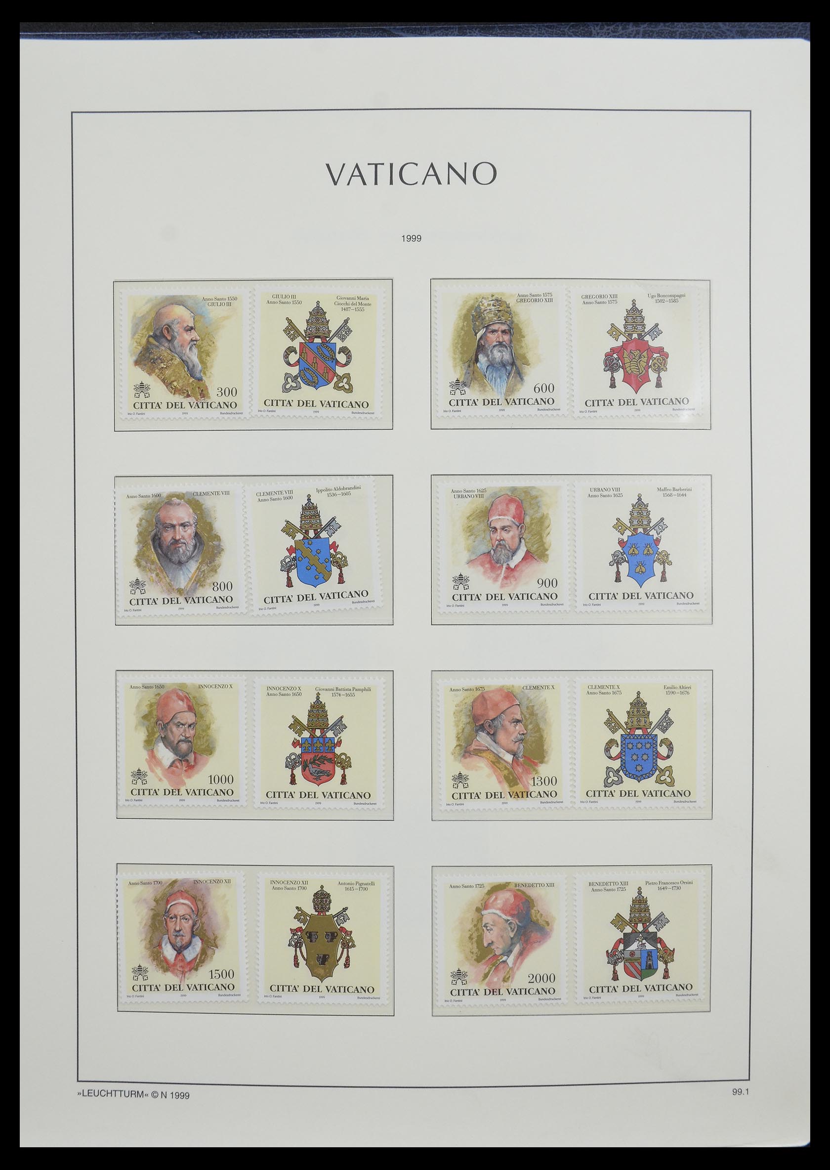 33139 145 - Stamp collection 33139 Vatican 1931-2010.