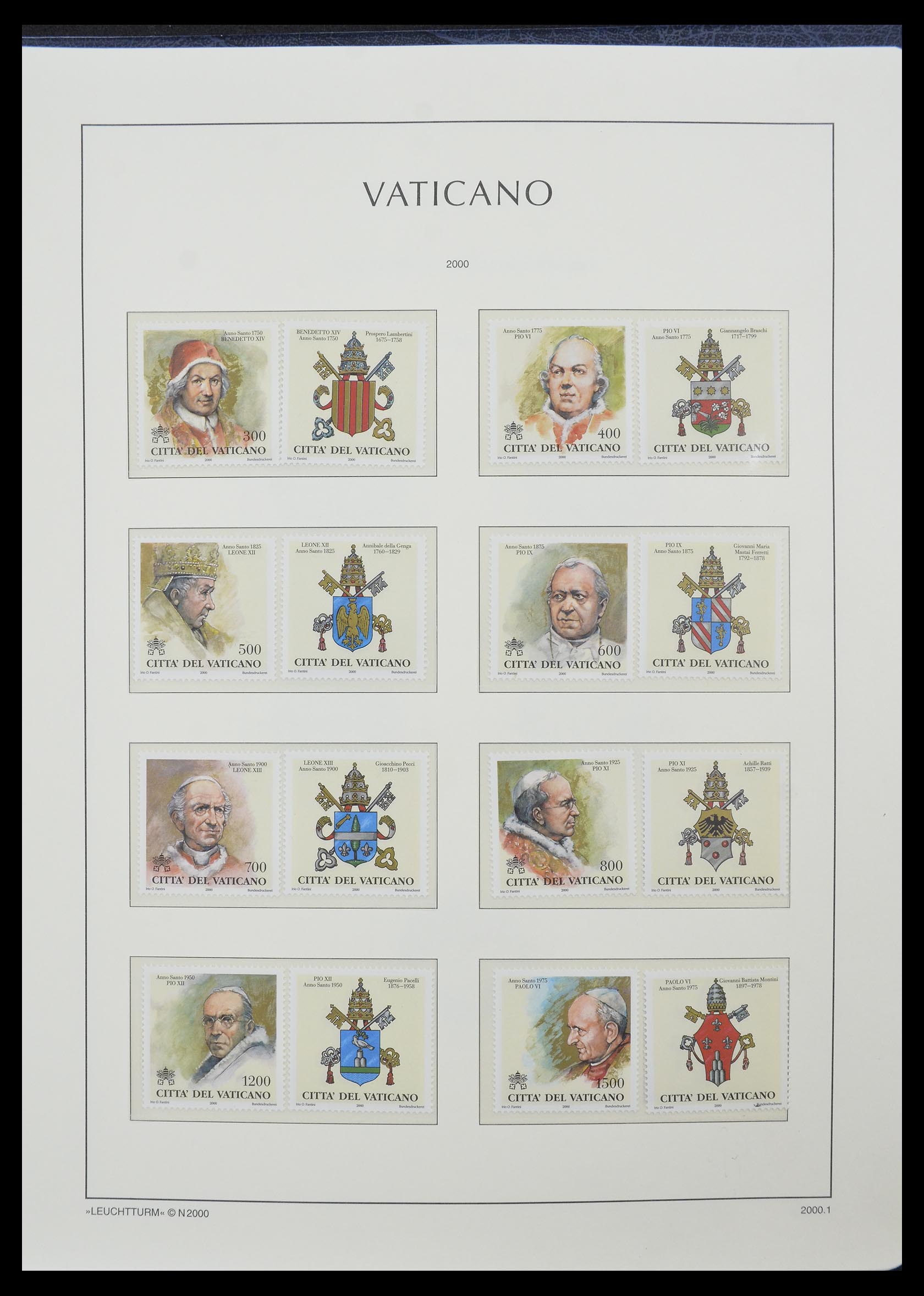 33139 151 - Stamp collection 33139 Vatican 1931-2010.