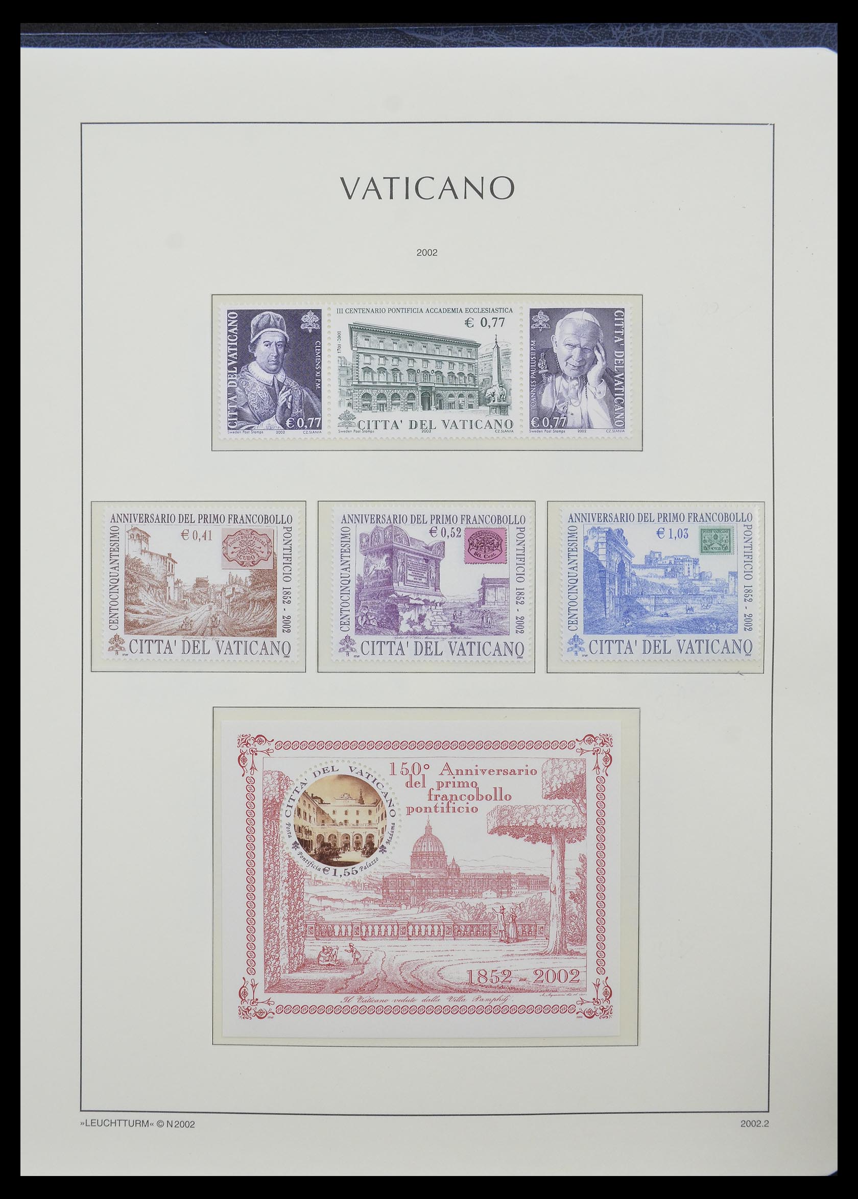 33139 160 - Stamp collection 33139 Vatican 1931-2010.