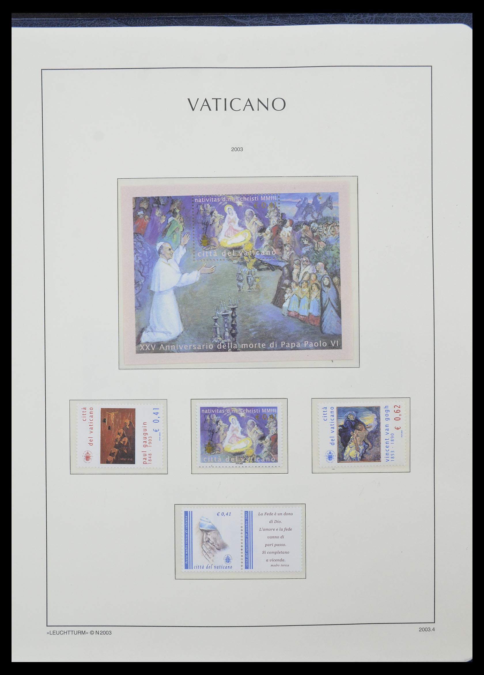 33139 162 - Stamp collection 33139 Vatican 1931-2010.