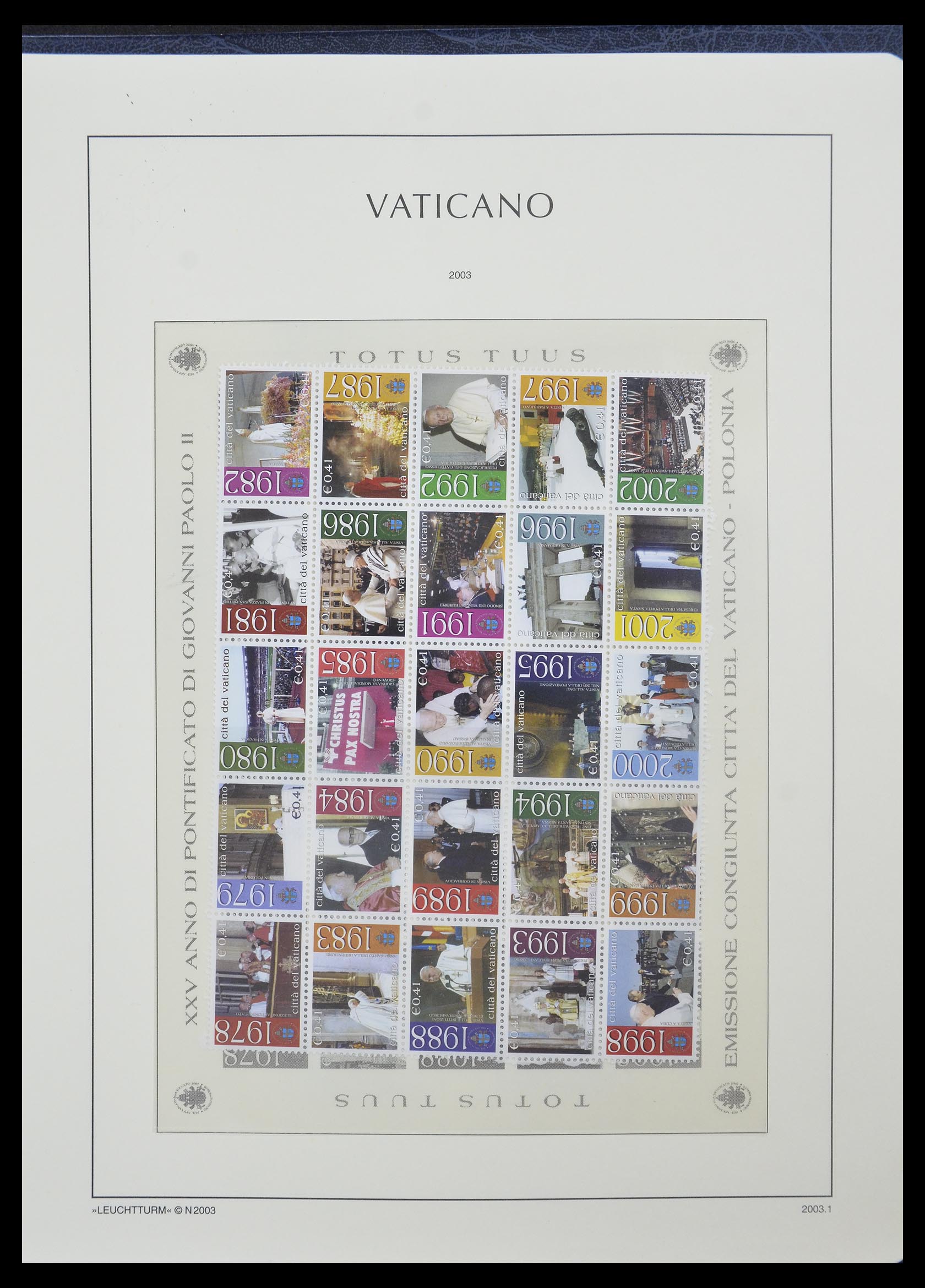 33139 165 - Stamp collection 33139 Vatican 1931-2010.