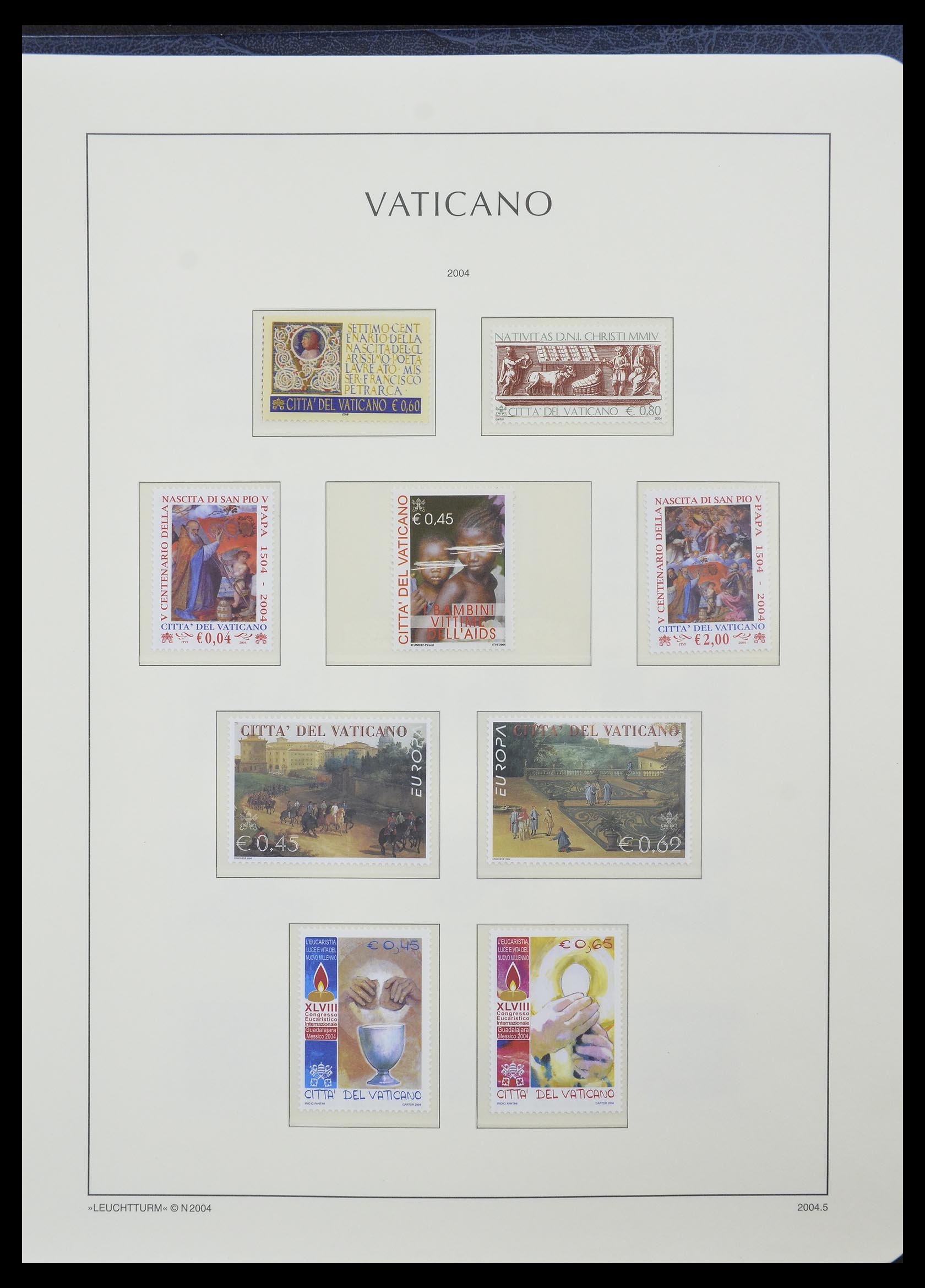33139 166 - Stamp collection 33139 Vatican 1931-2010.