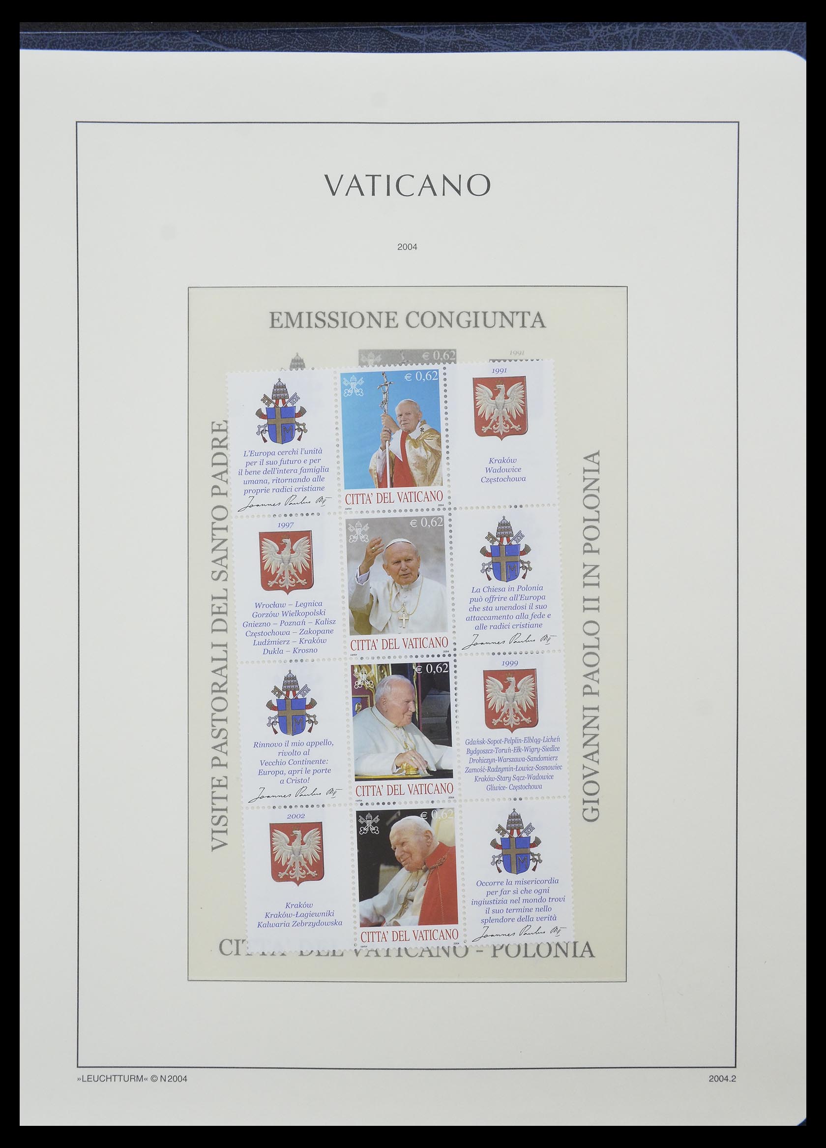 33139 169 - Stamp collection 33139 Vatican 1931-2010.