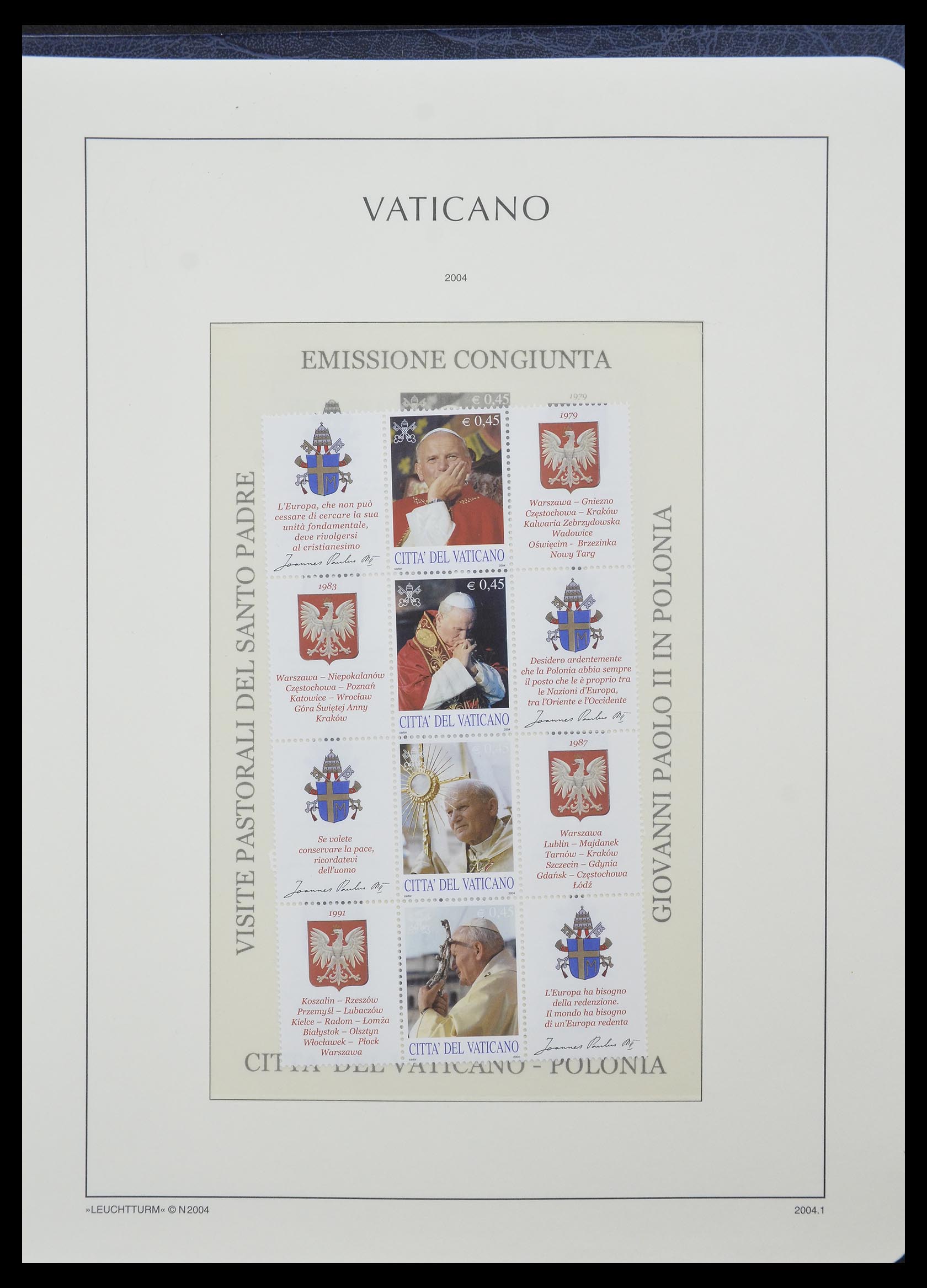 33139 170 - Stamp collection 33139 Vatican 1931-2010.