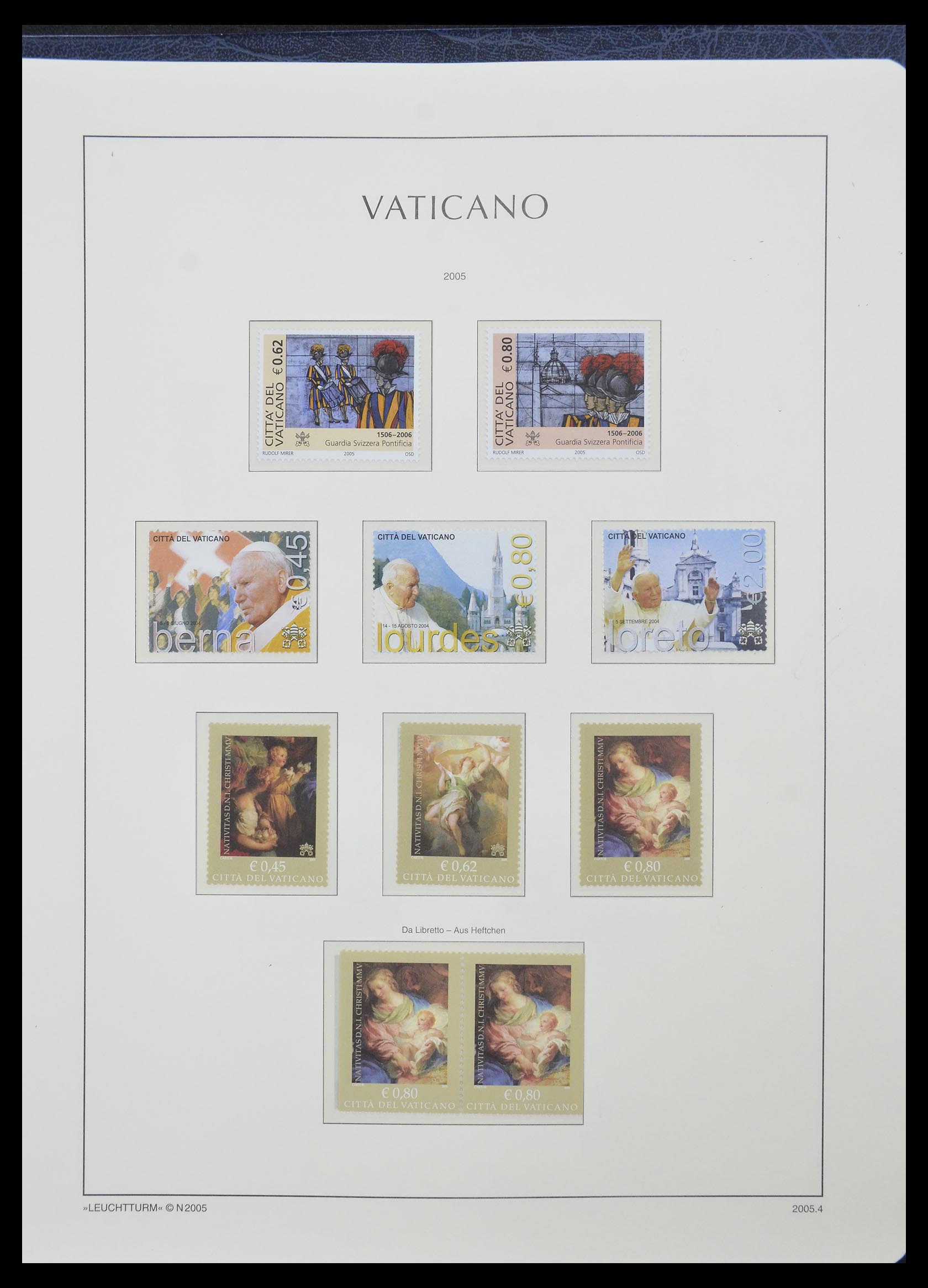 33139 172 - Stamp collection 33139 Vatican 1931-2010.