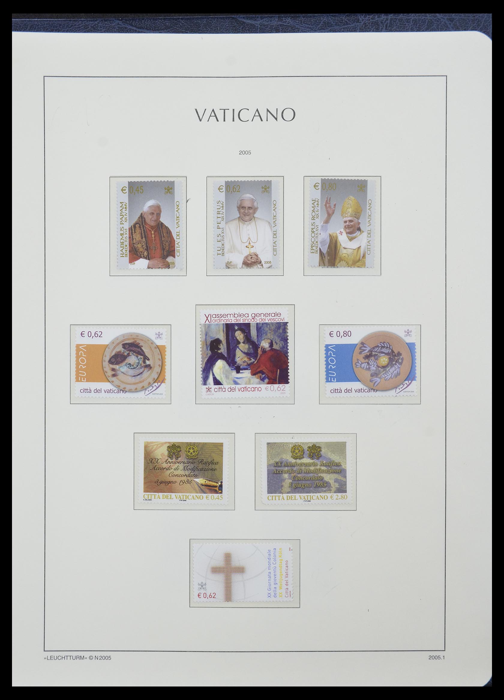 33139 174 - Postzegelverzameling 33139 Vaticaan 1931-2010.