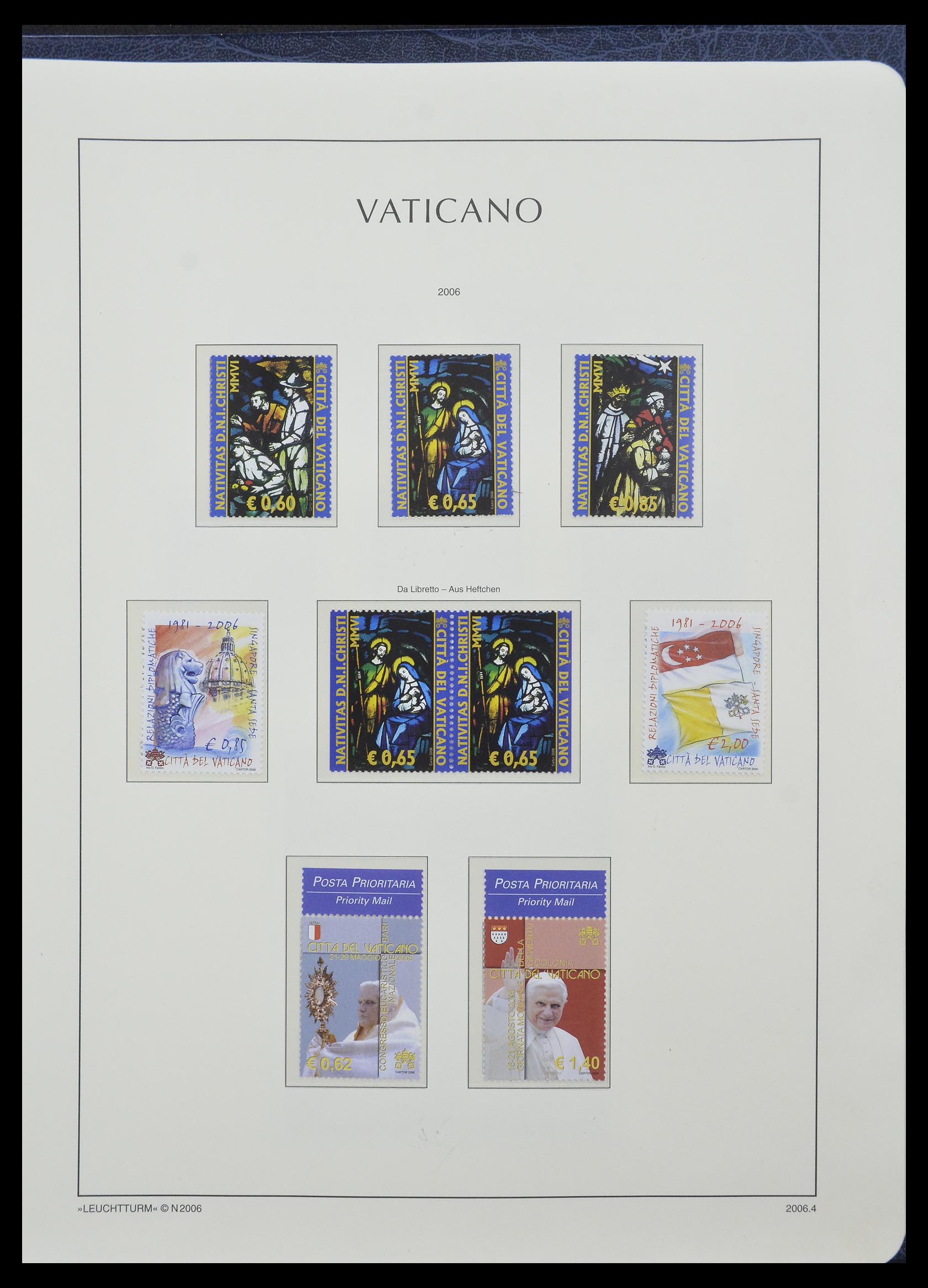 33139 175 - Stamp collection 33139 Vatican 1931-2010.