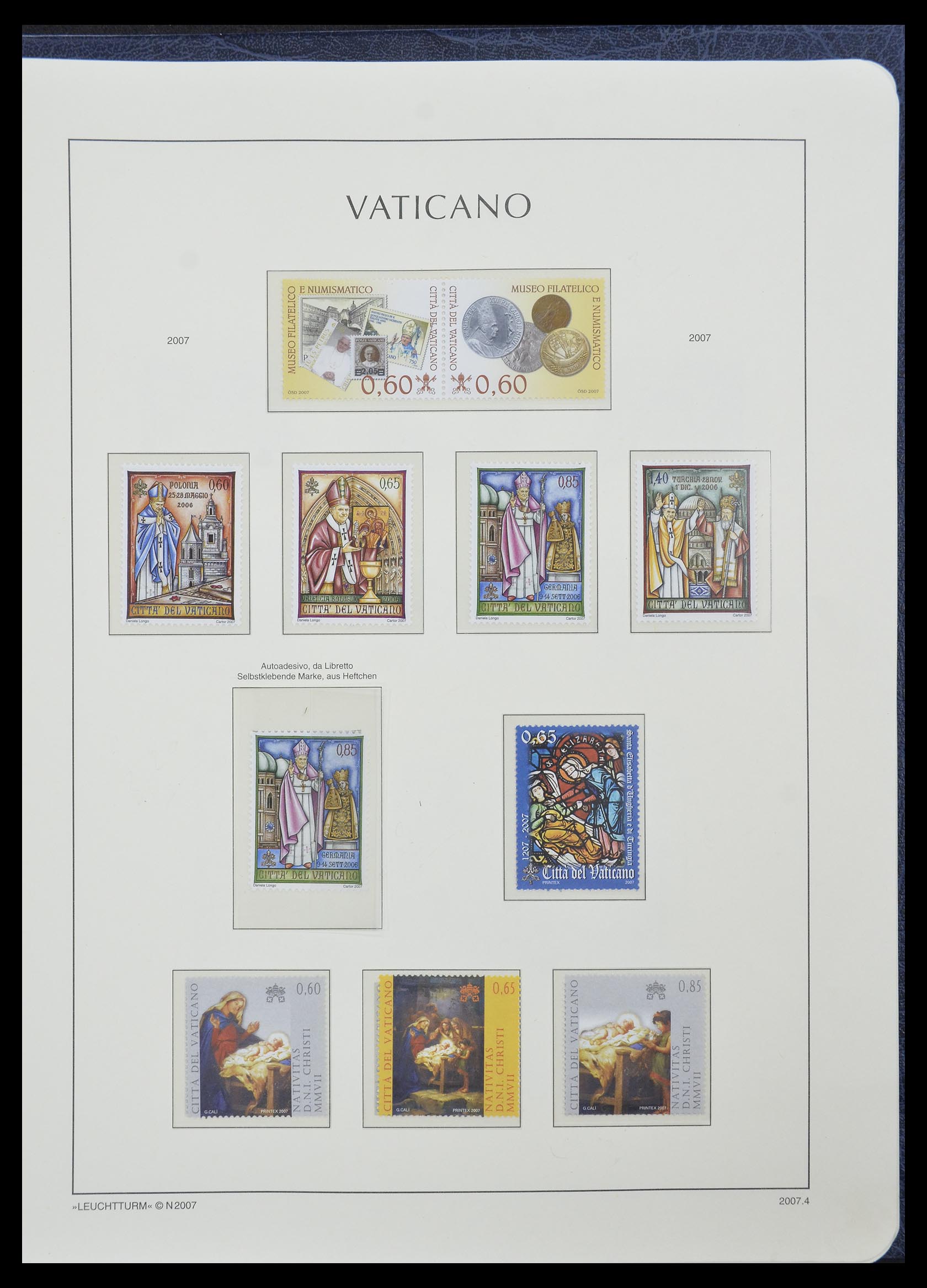 33139 179 - Stamp collection 33139 Vatican 1931-2010.