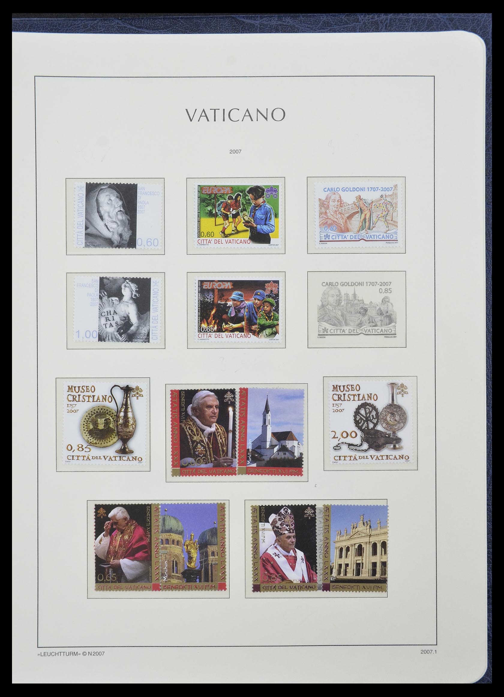 33139 182 - Stamp collection 33139 Vatican 1931-2010.