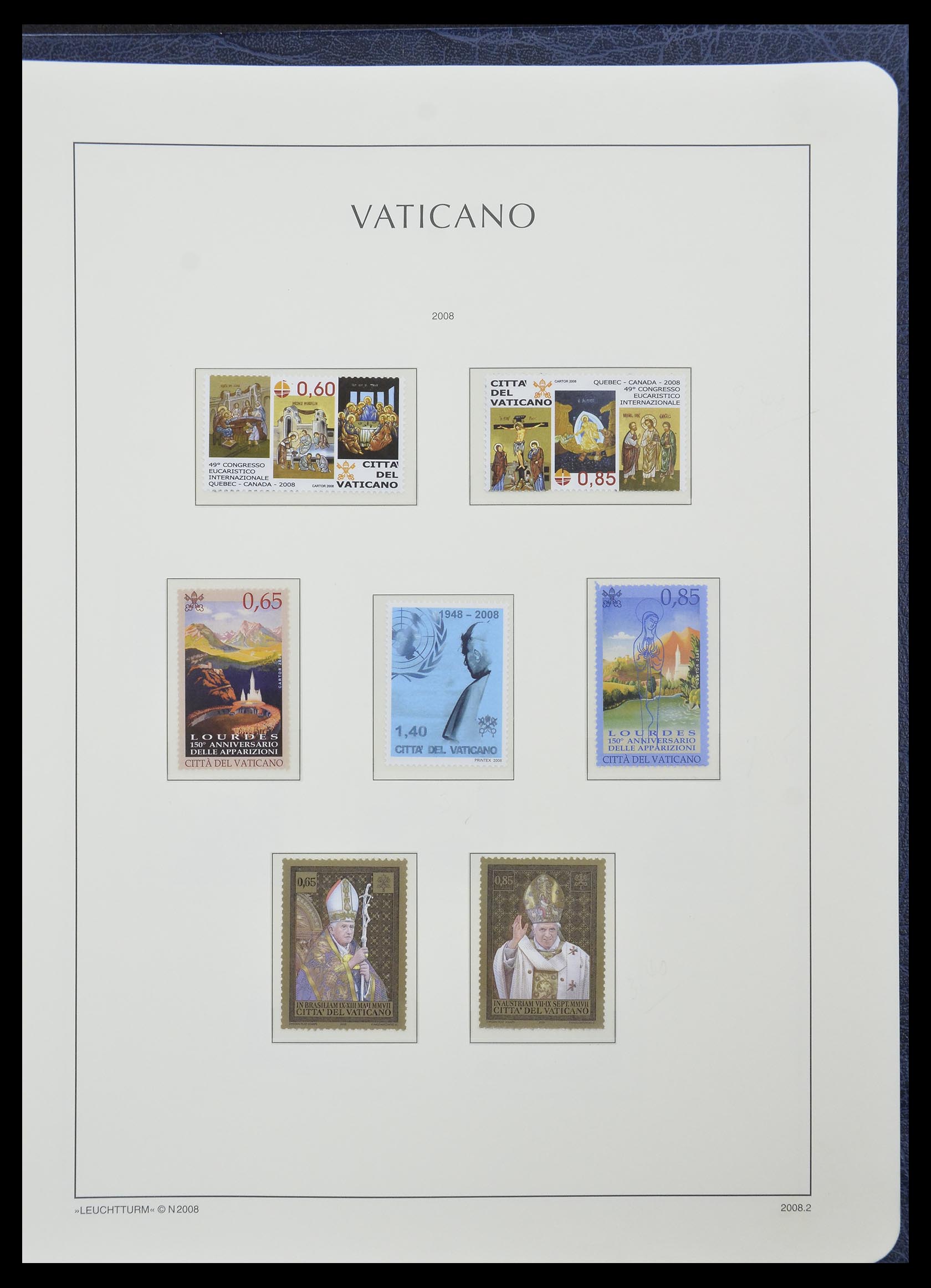 33139 185 - Stamp collection 33139 Vatican 1931-2010.