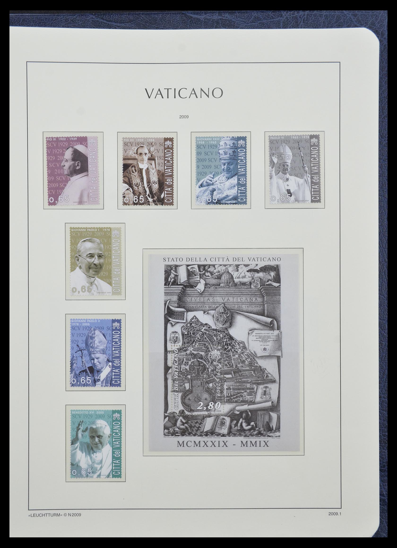 33139 190 - Postzegelverzameling 33139 Vaticaan 1931-2010.