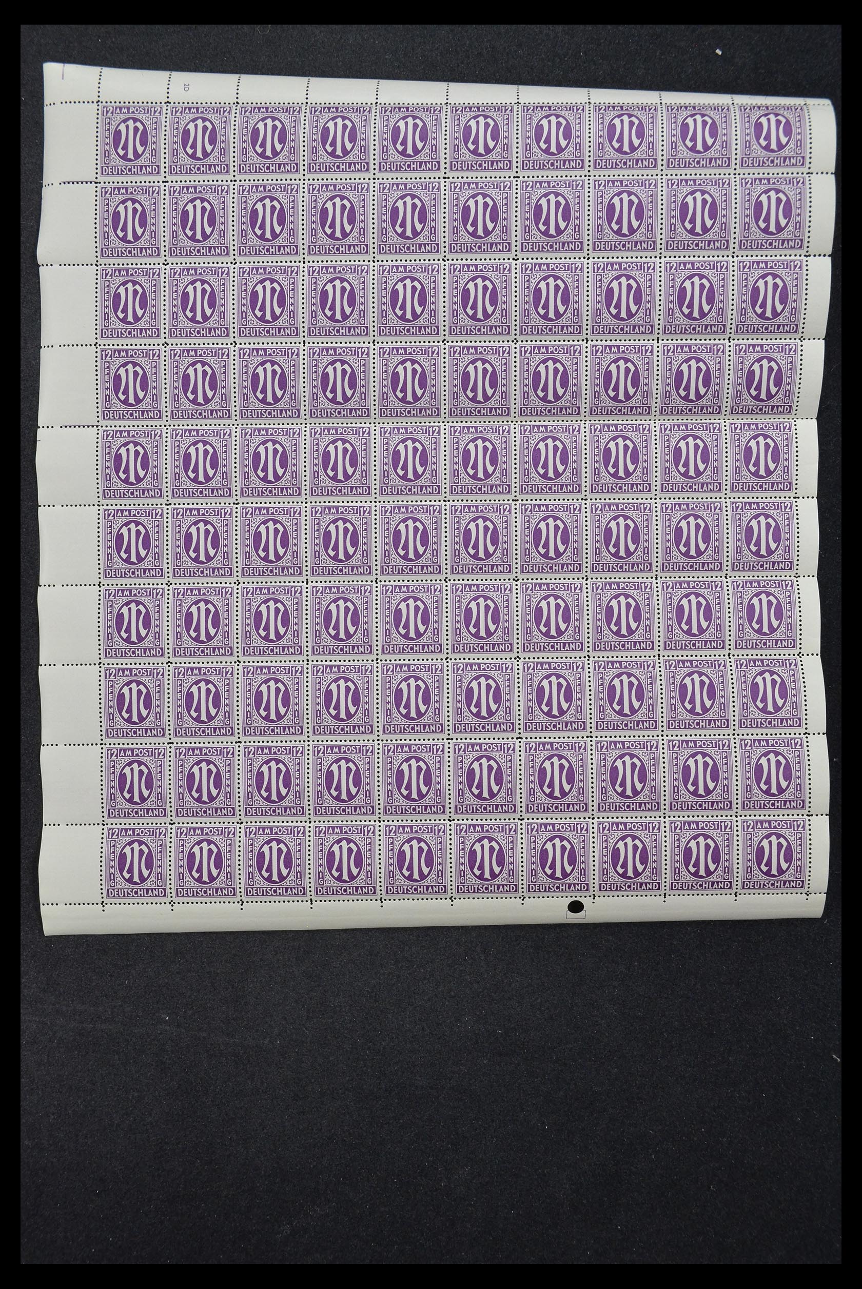 33144 029 - Postzegelverzameling 33144 Duitsland Brits-Amerikaanse Zone 1945-1946