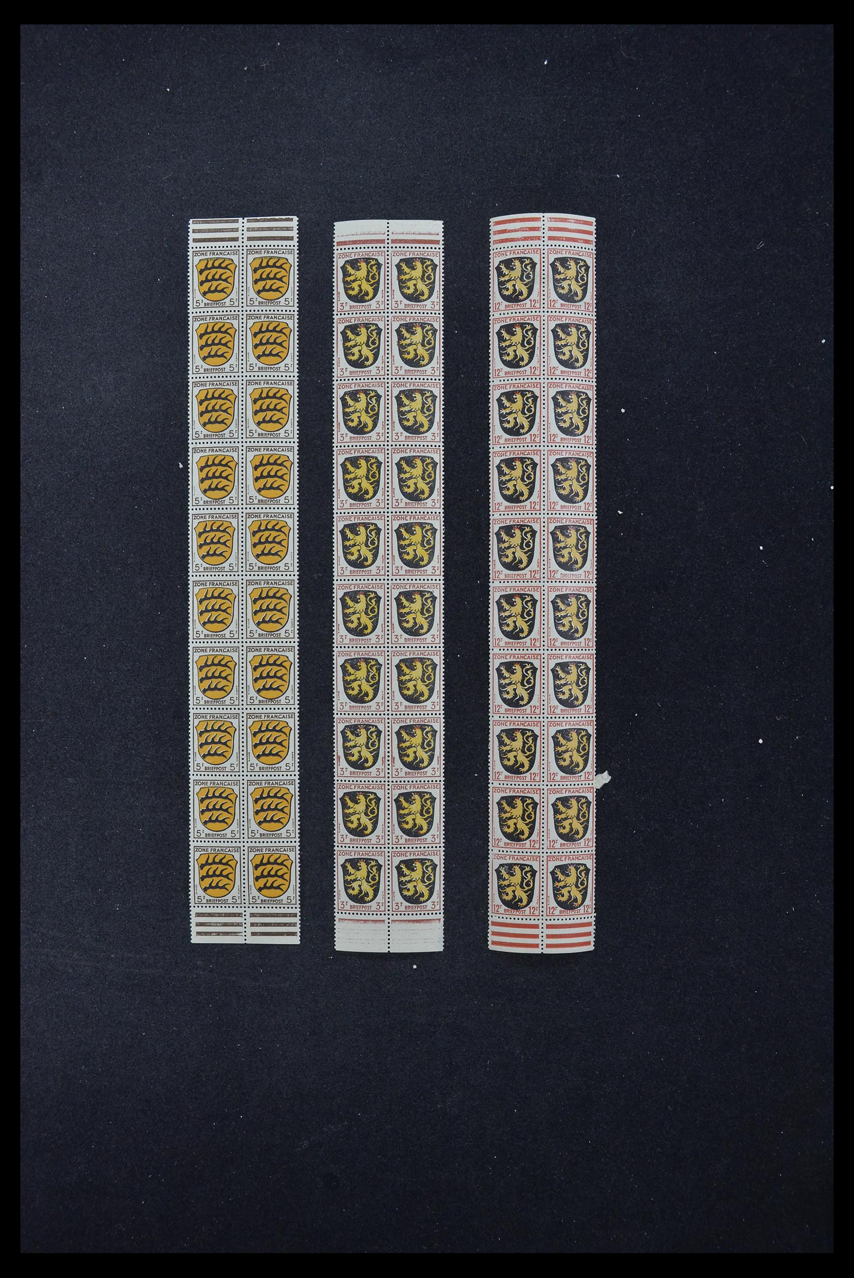 33144 069 - Stamp collection 33144 Germany British-American Zone 1945-1946.