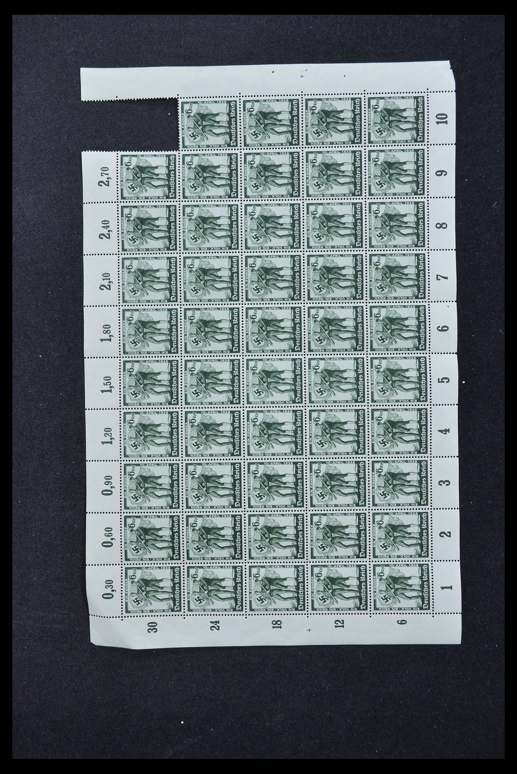 33144 080 - Stamp collection 33144 Germany British-American Zone 1945-1946.