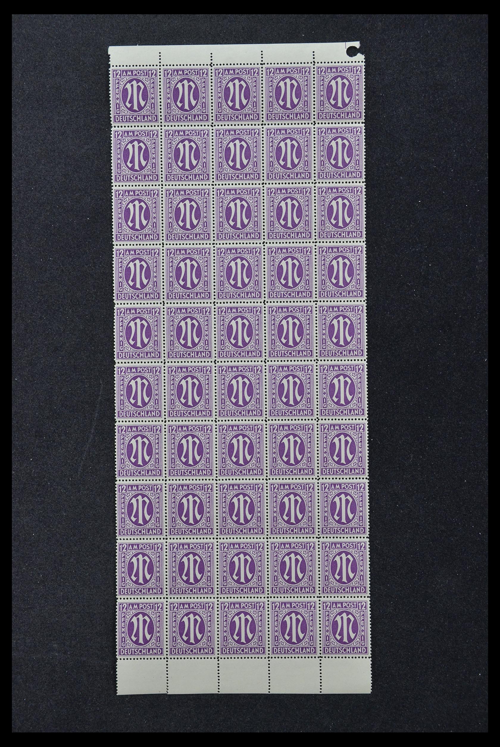 33144 081 - Stamp collection 33144 Germany British-American Zone 1945-1946.
