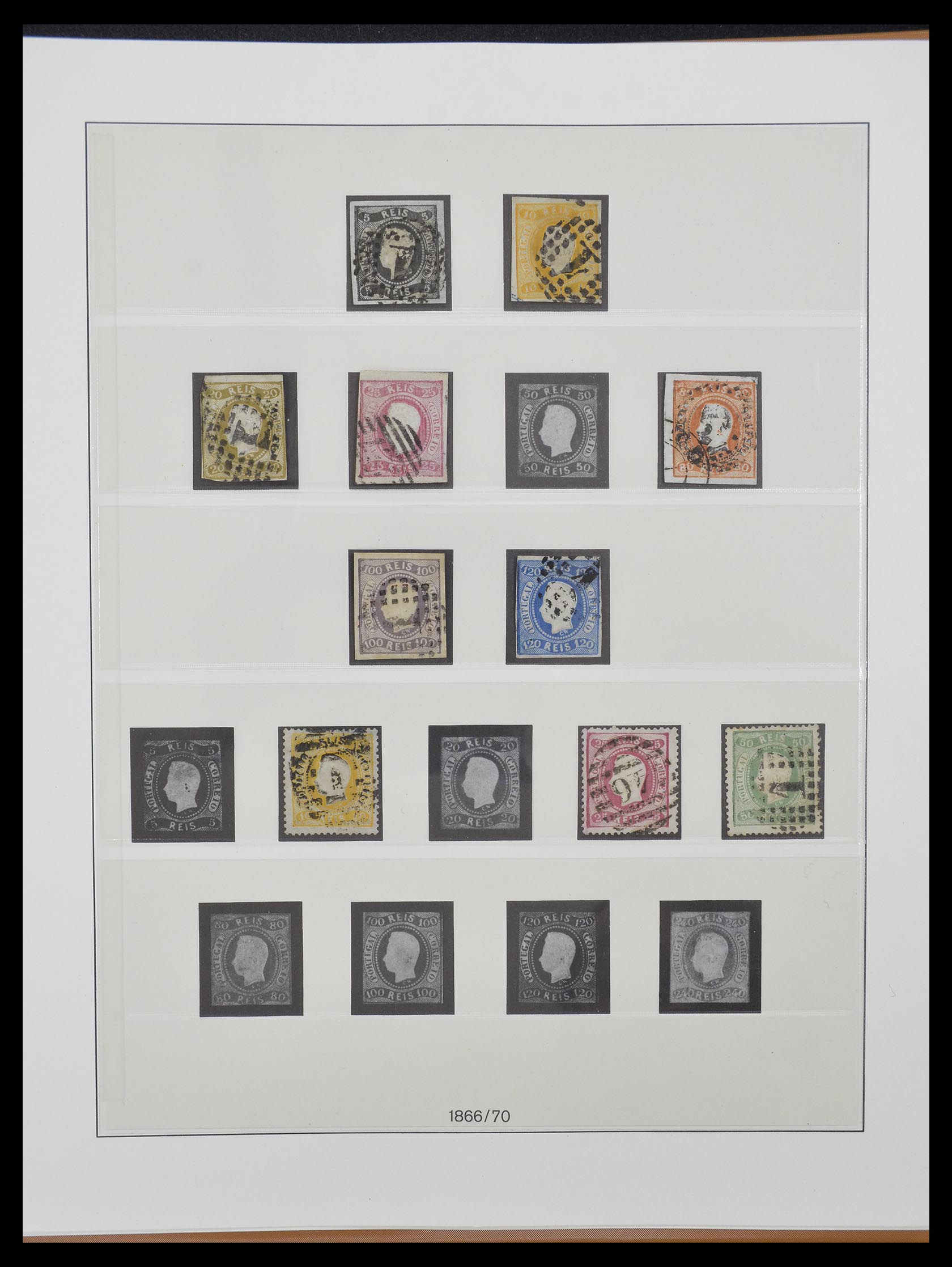 33161 003 - Postzegelverzameling 33161 Portugal 1853-1959.