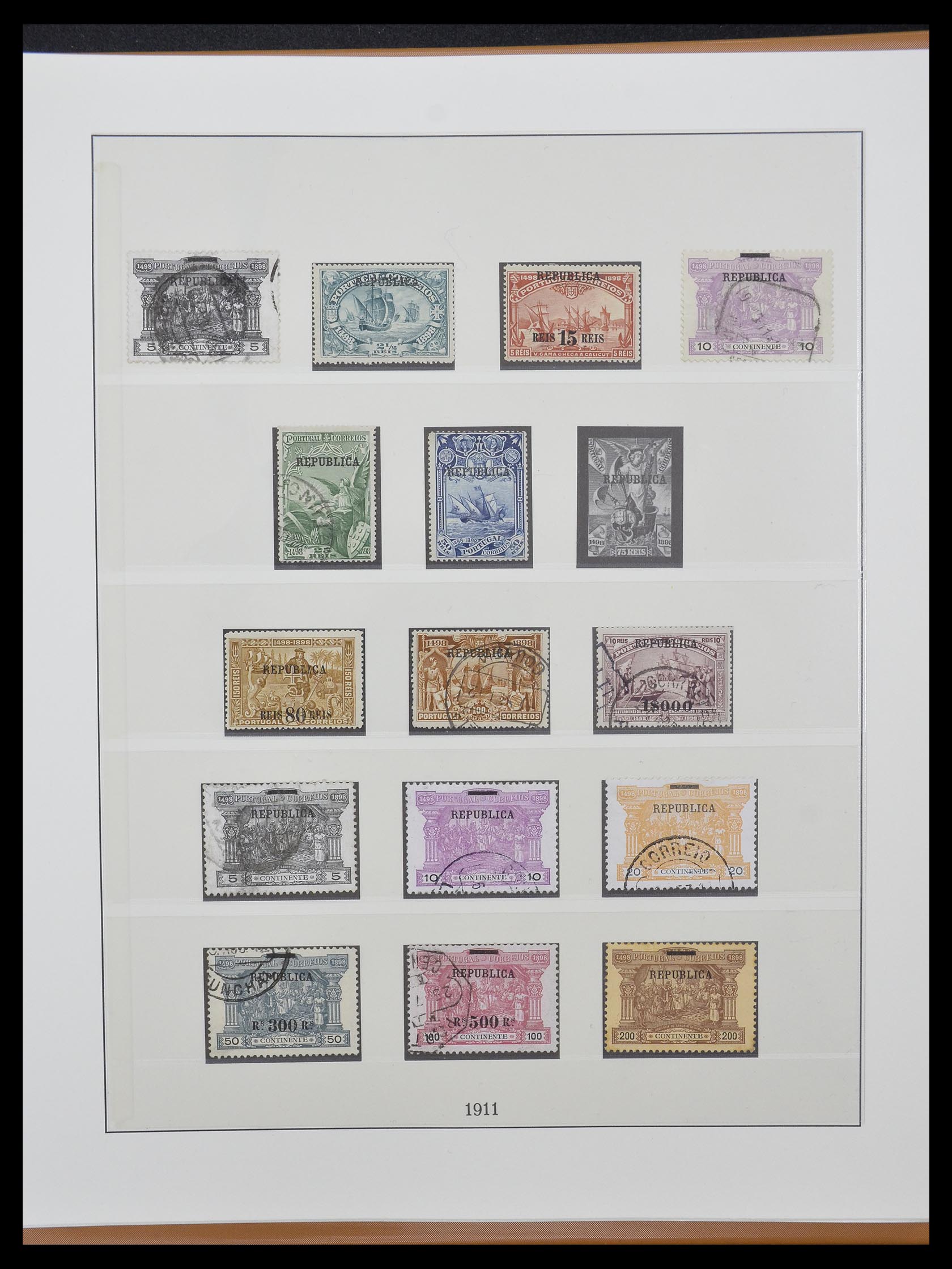33161 014 - Postzegelverzameling 33161 Portugal 1853-1959.