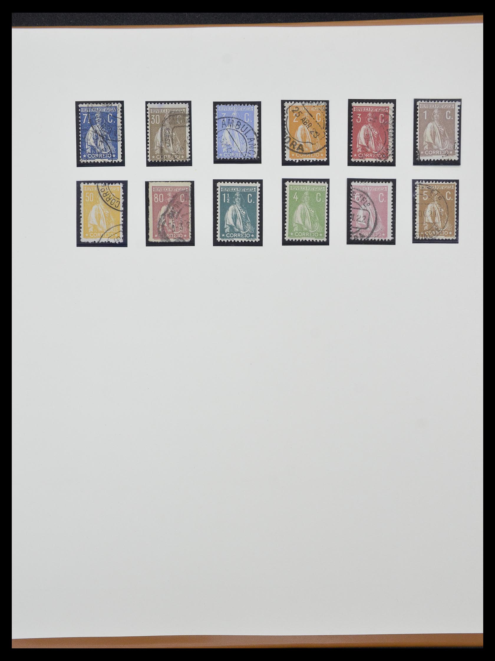 33161 018 - Postzegelverzameling 33161 Portugal 1853-1959.