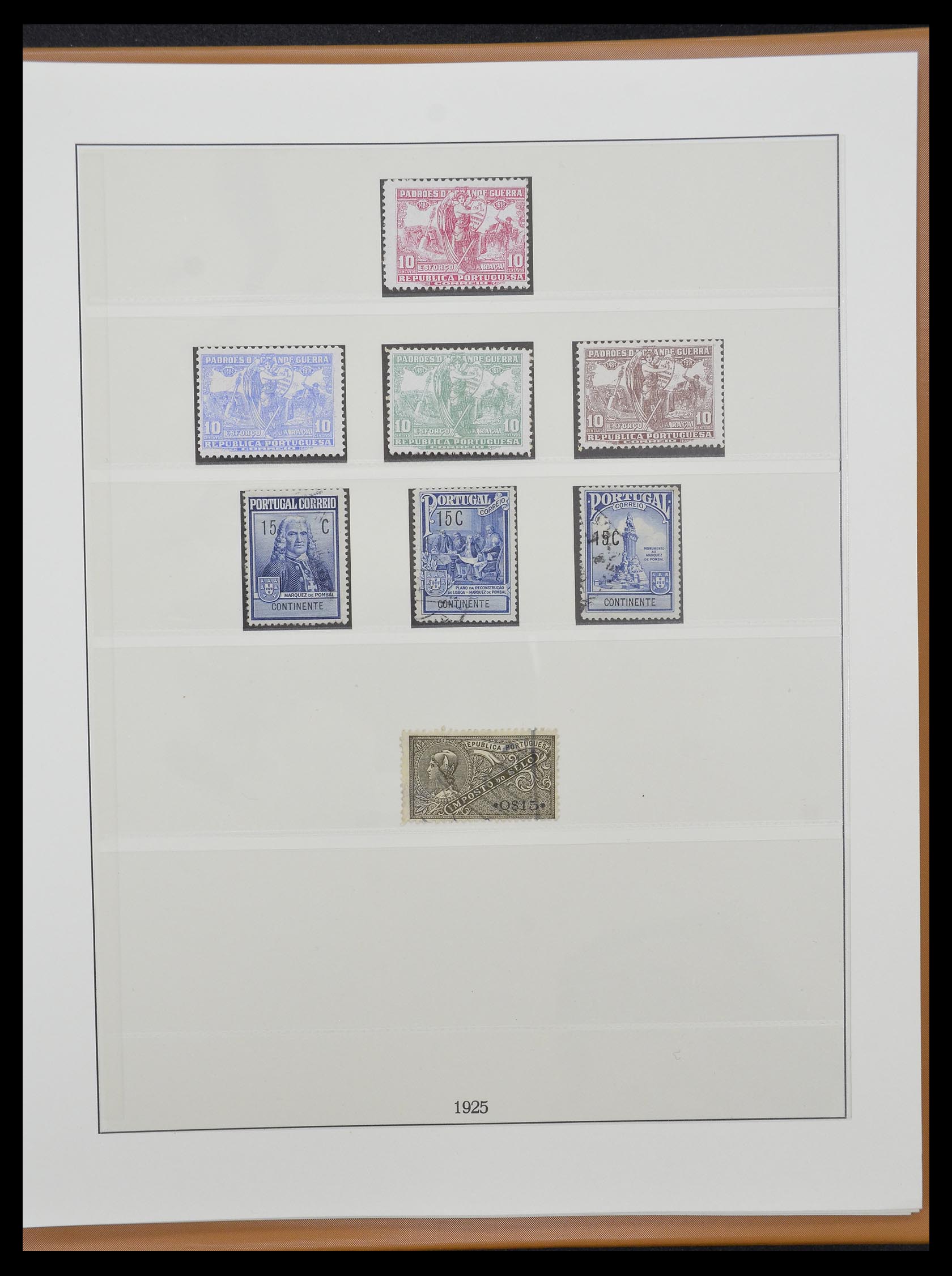 33161 025 - Postzegelverzameling 33161 Portugal 1853-1959.