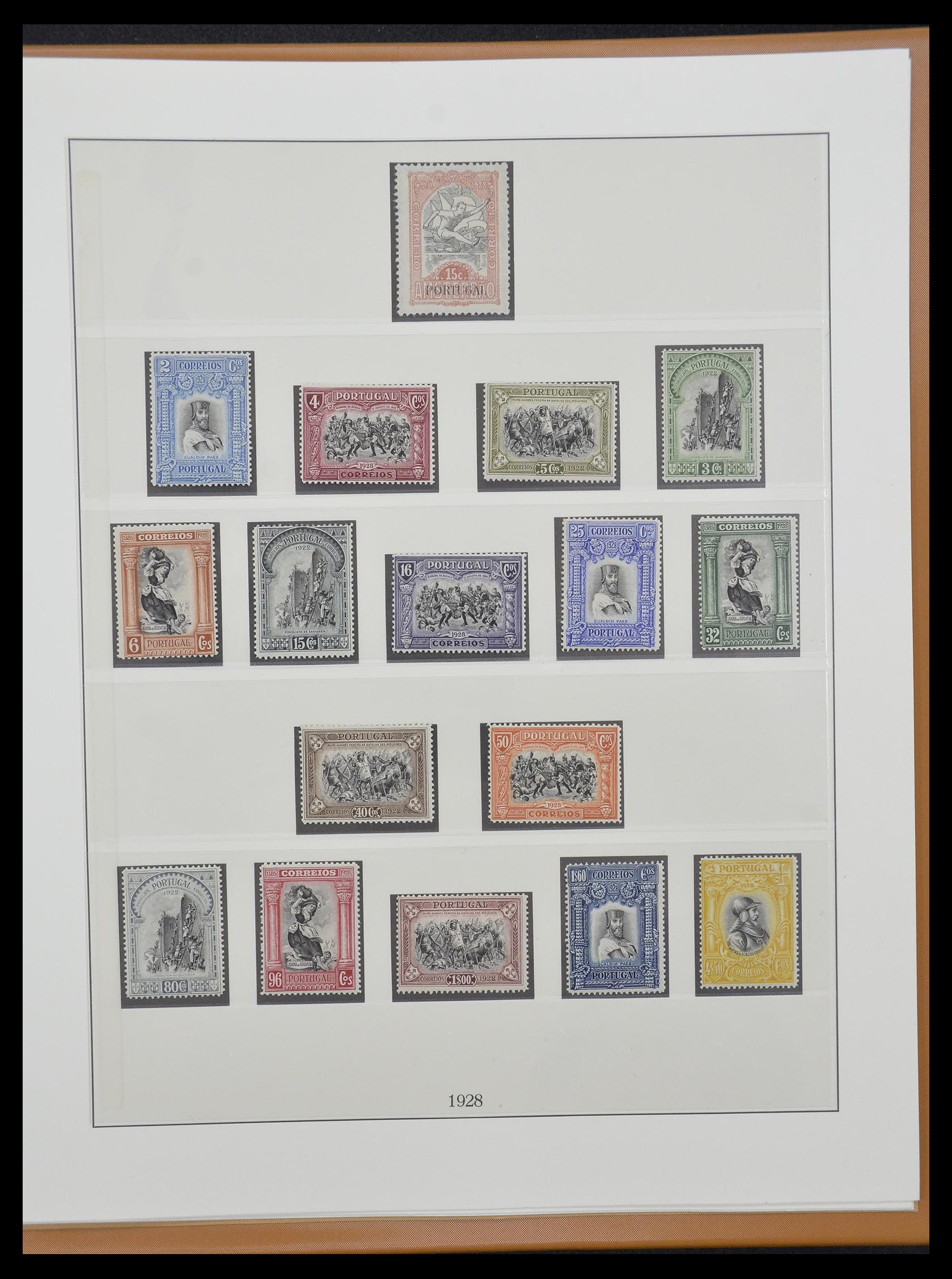 33161 031 - Postzegelverzameling 33161 Portugal 1853-1959.