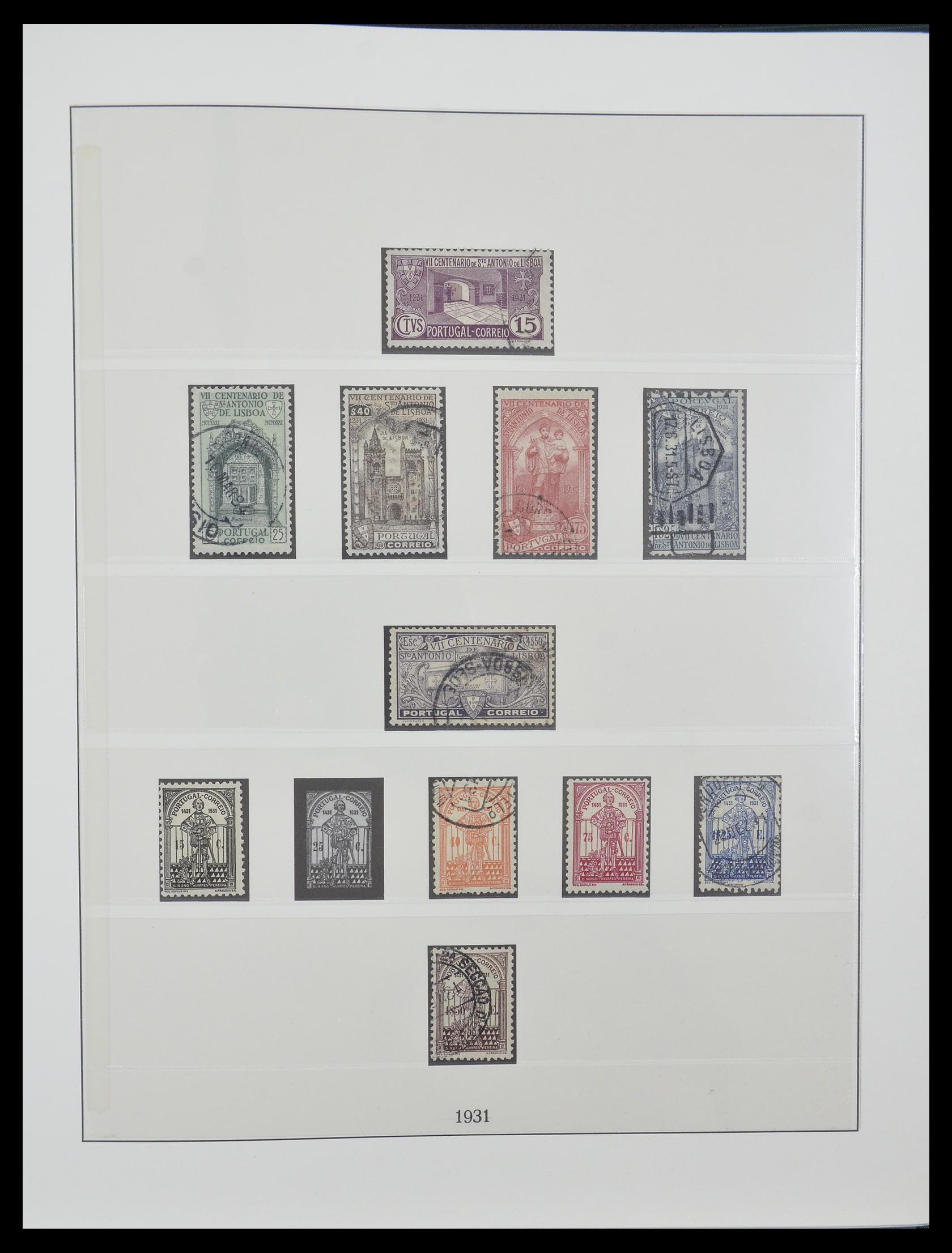 33161 035 - Postzegelverzameling 33161 Portugal 1853-1959.