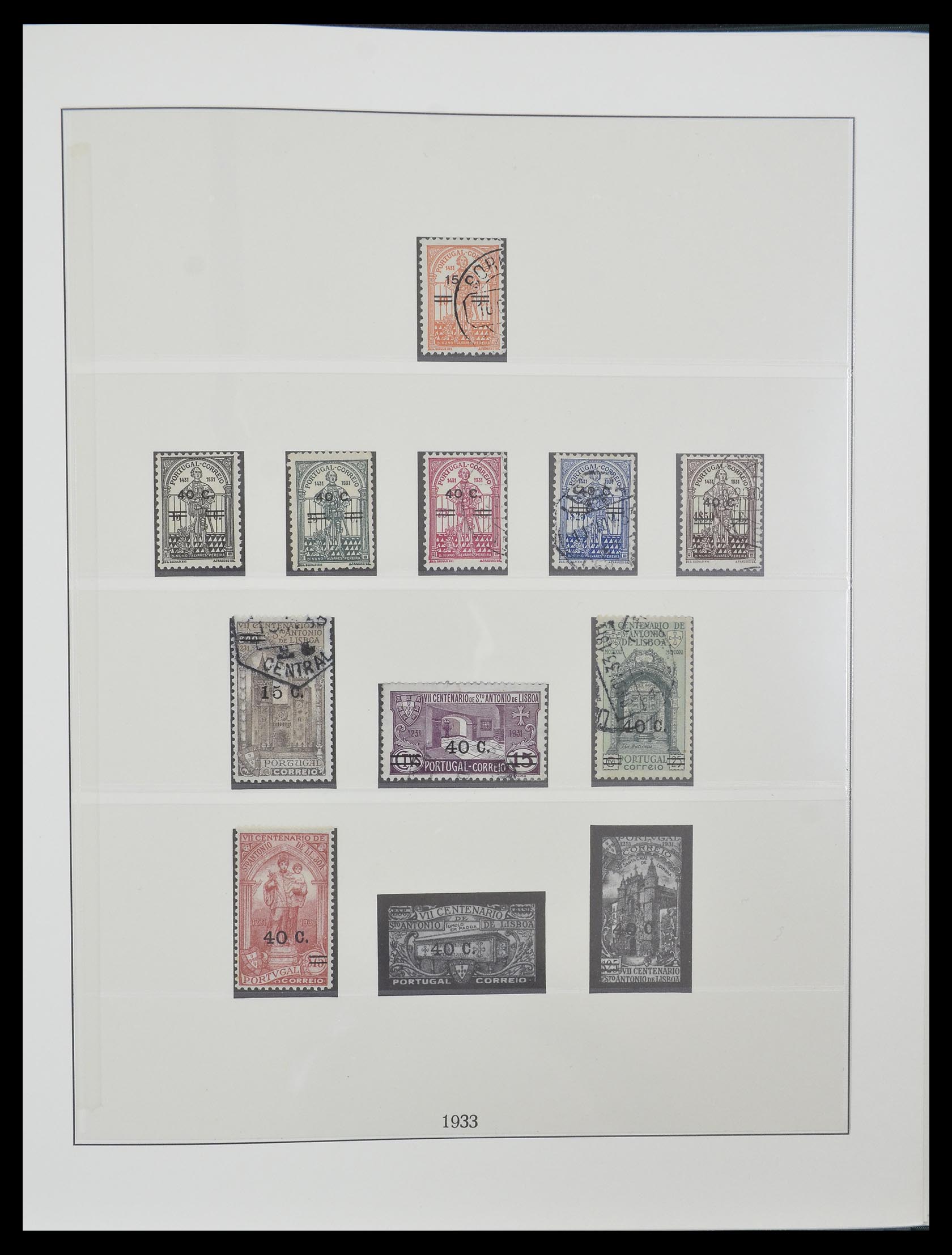 33161 036 - Postzegelverzameling 33161 Portugal 1853-1959.