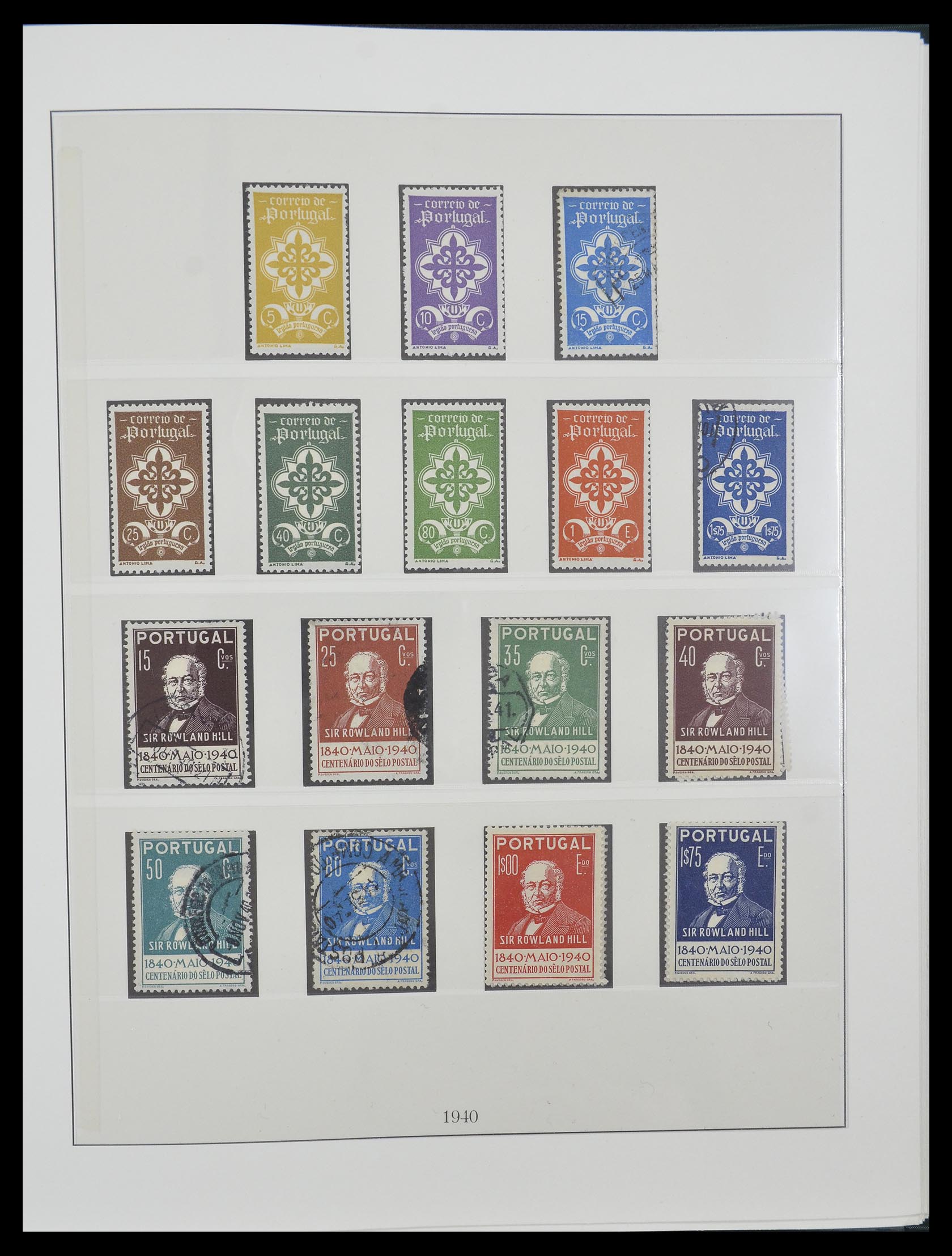 33161 039 - Postzegelverzameling 33161 Portugal 1853-1959.