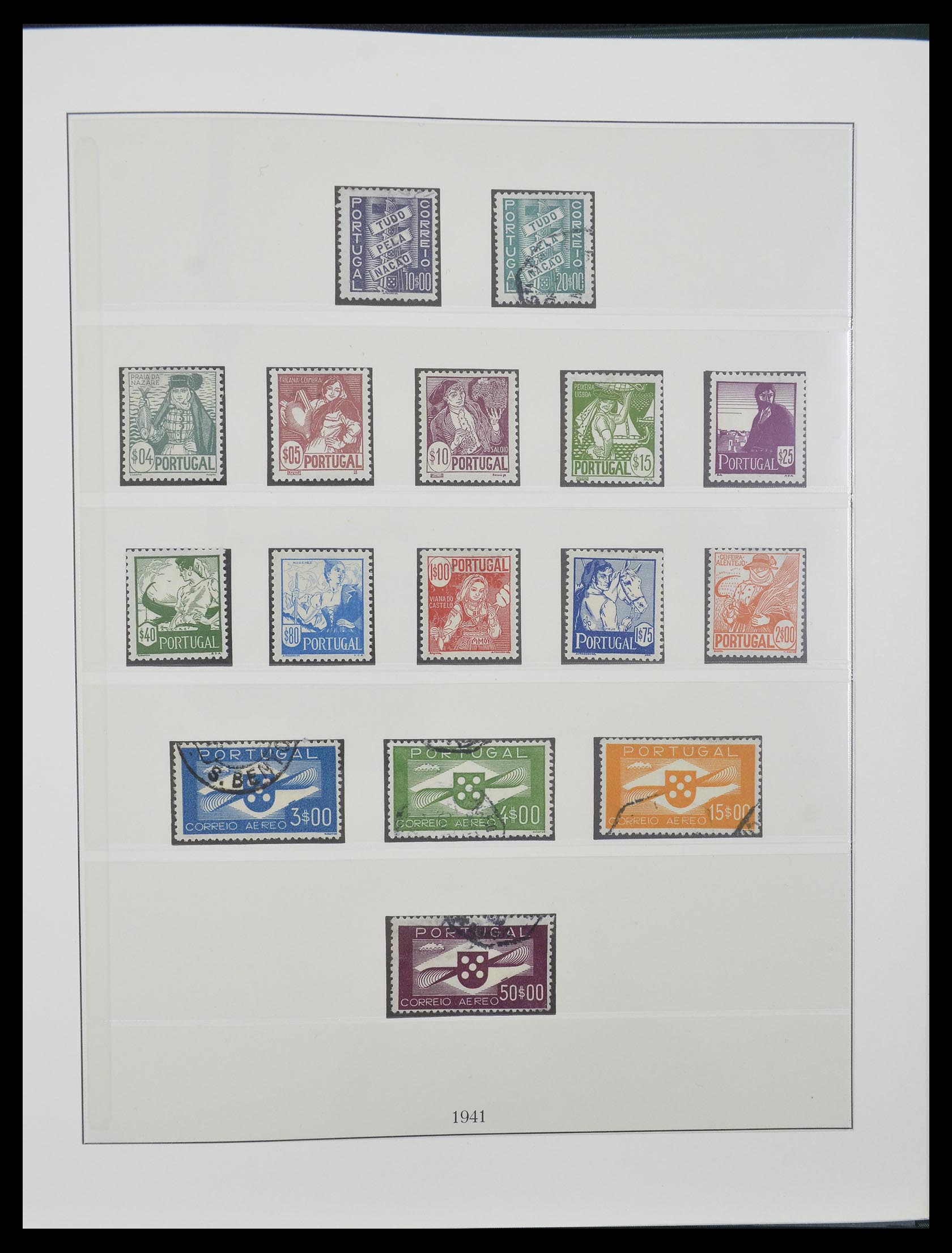 33161 044 - Postzegelverzameling 33161 Portugal 1853-1959.