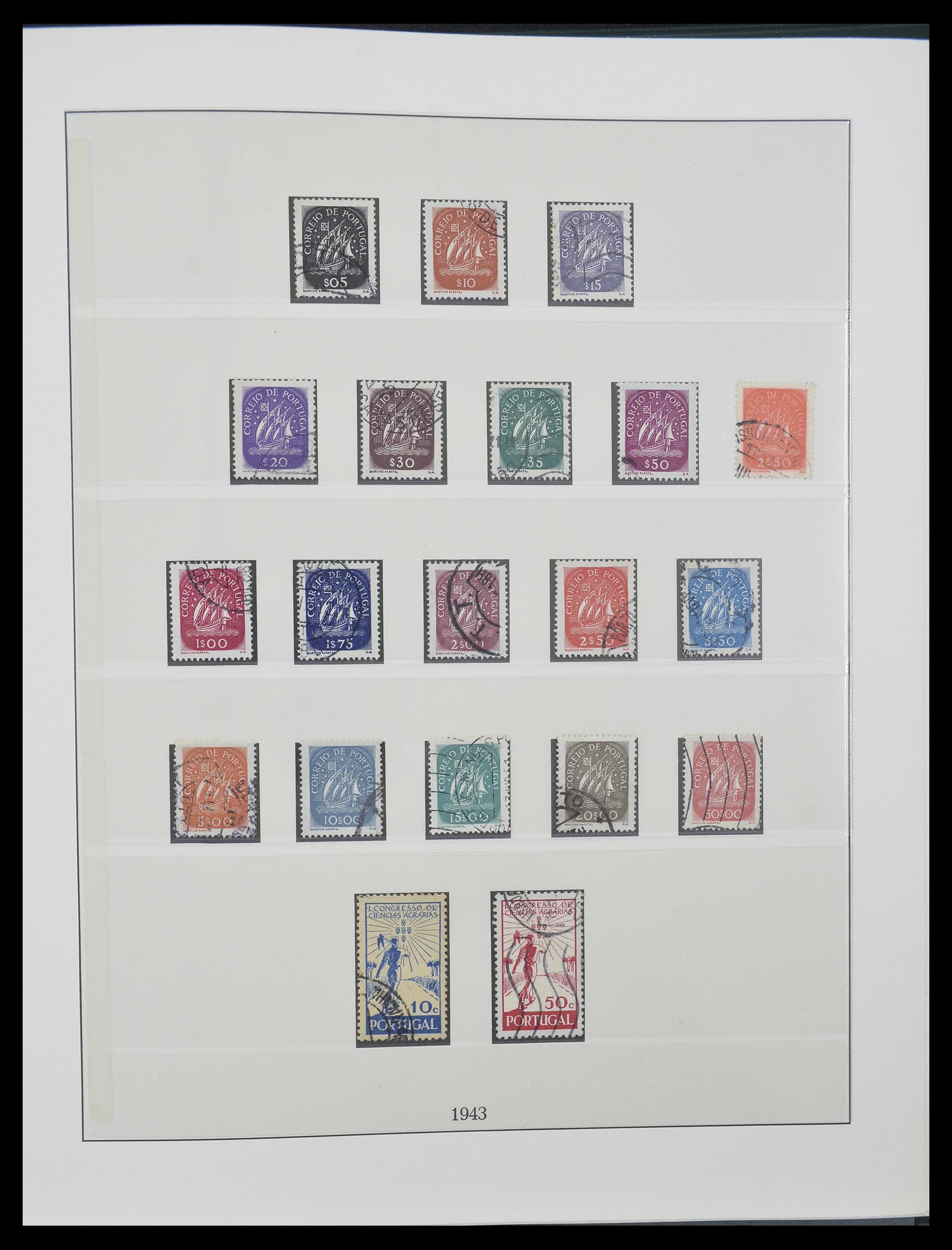 33161 046 - Postzegelverzameling 33161 Portugal 1853-1959.
