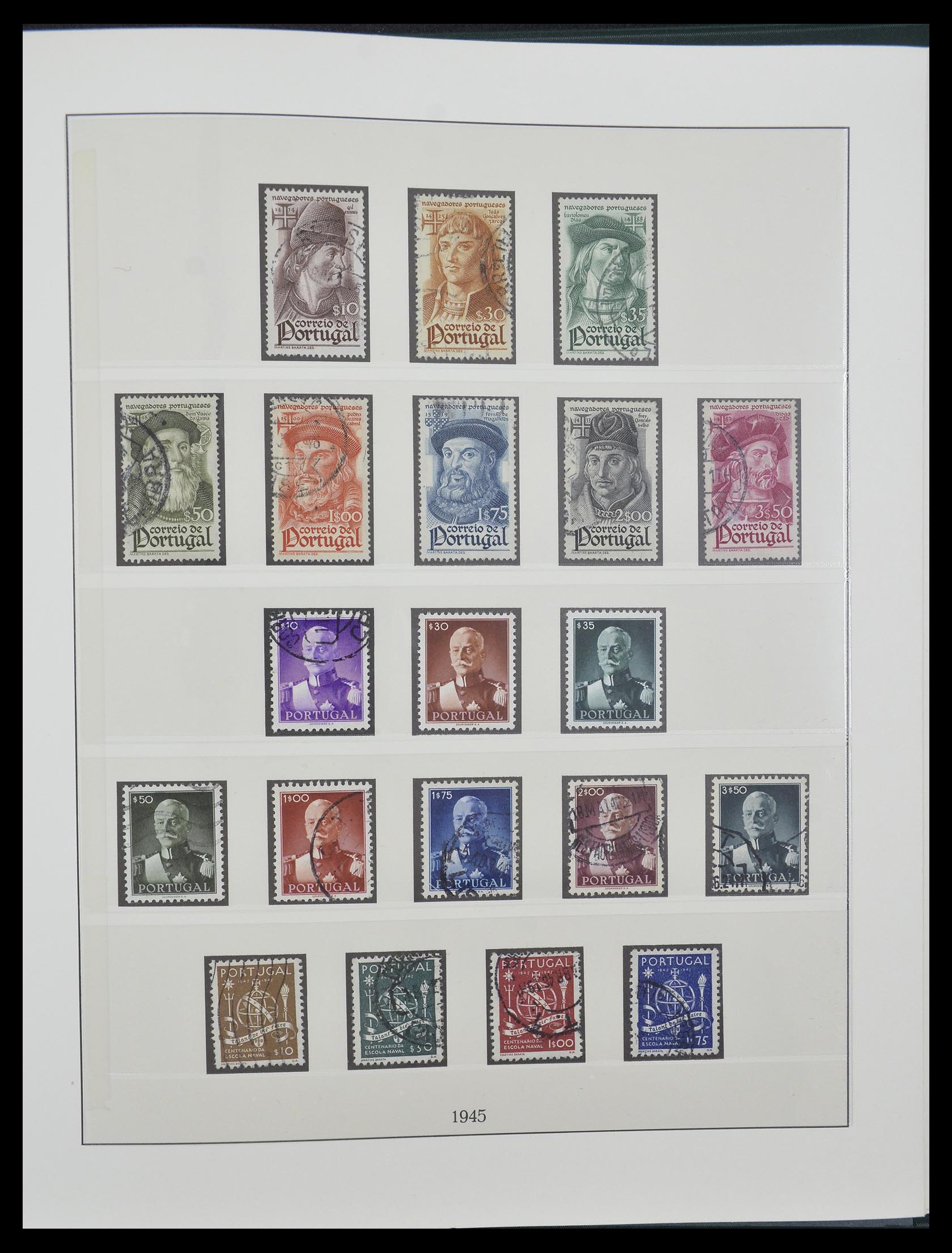 33161 049 - Postzegelverzameling 33161 Portugal 1853-1959.