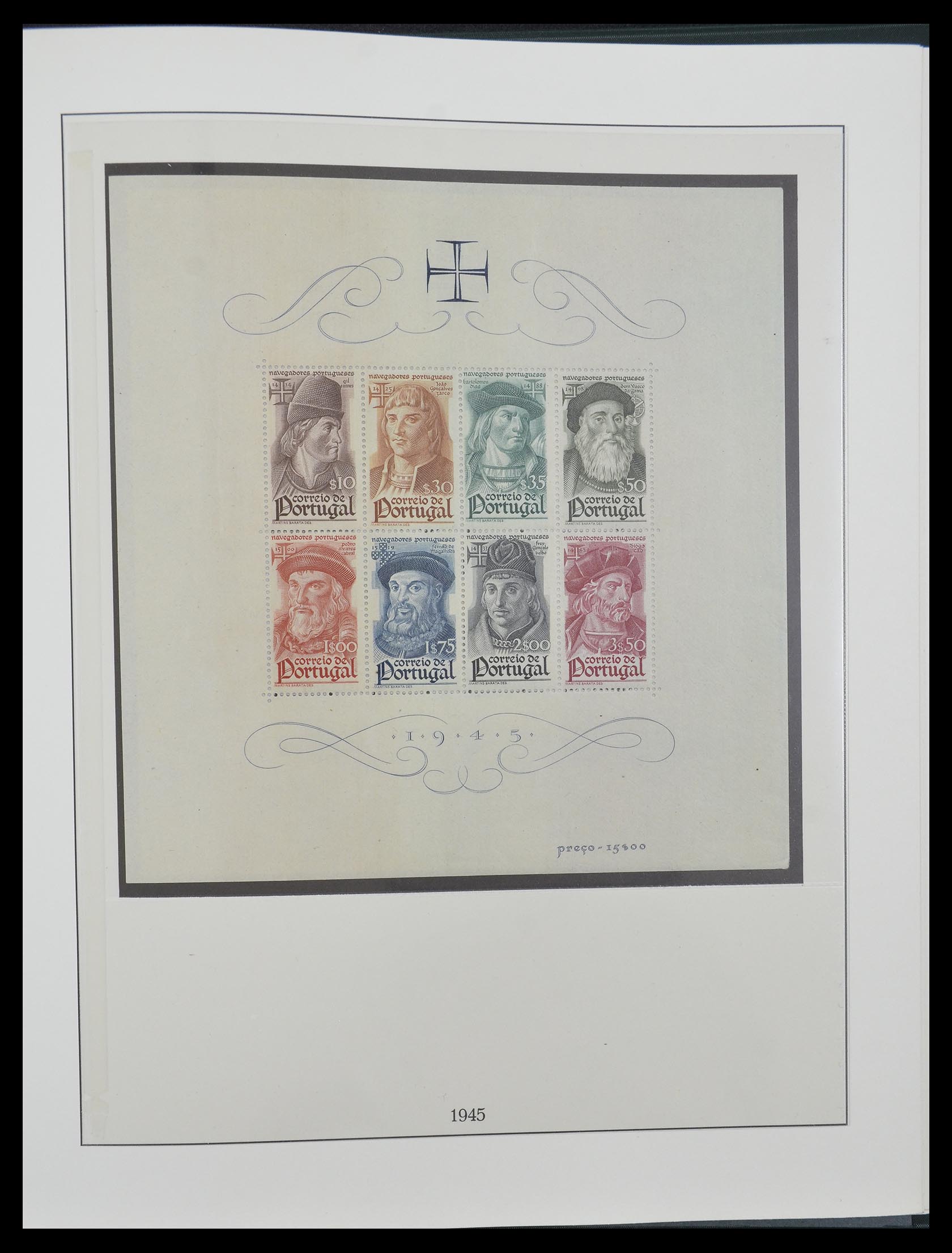 33161 050 - Postzegelverzameling 33161 Portugal 1853-1959.