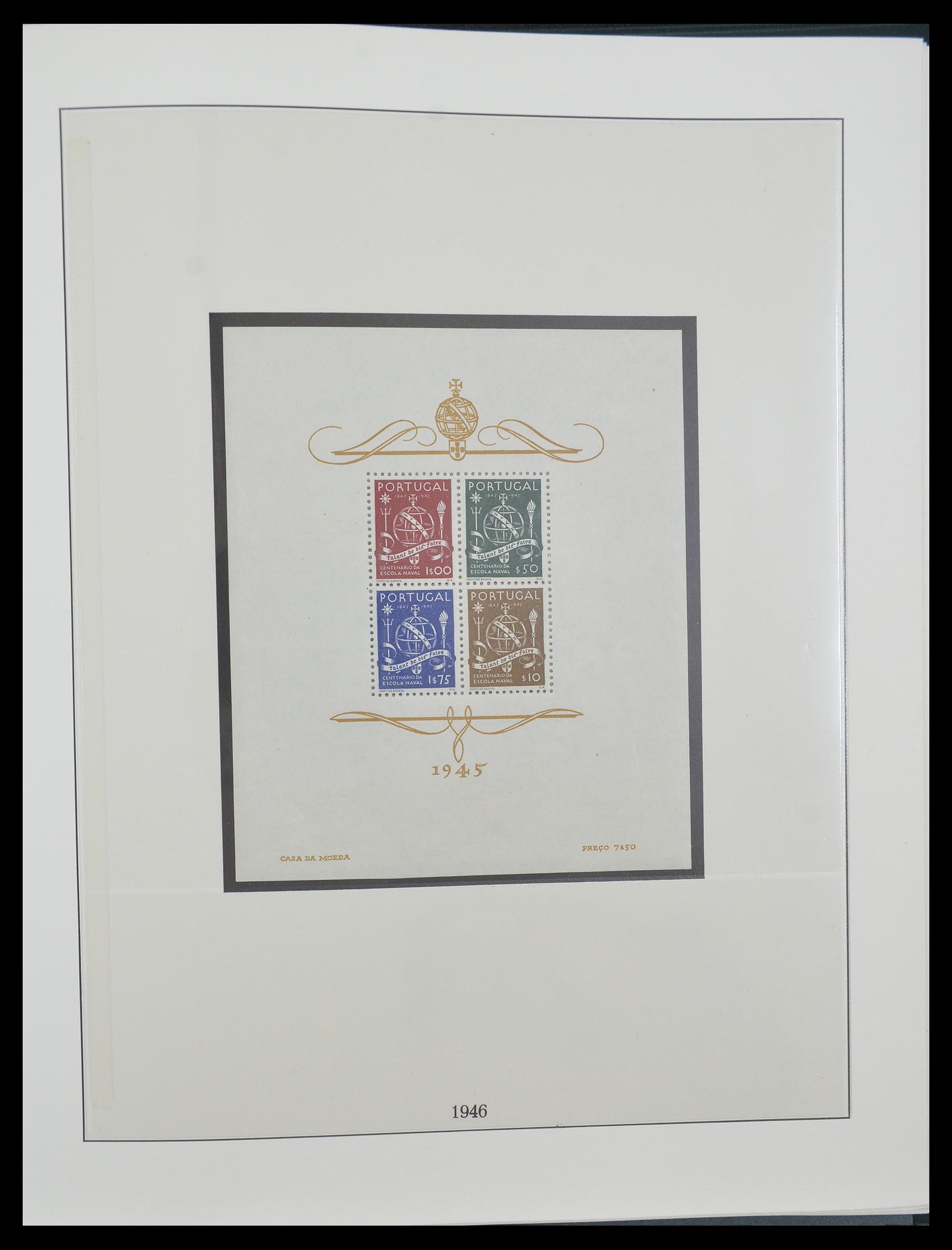 33161 052 - Postzegelverzameling 33161 Portugal 1853-1959.