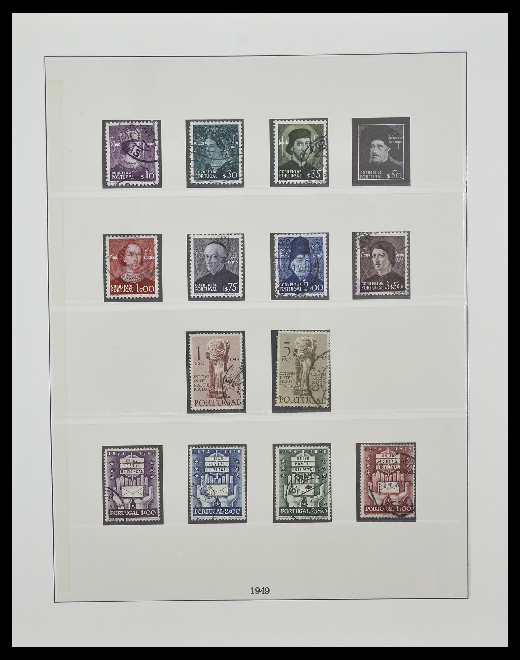 33161 060 - Postzegelverzameling 33161 Portugal 1853-1959.