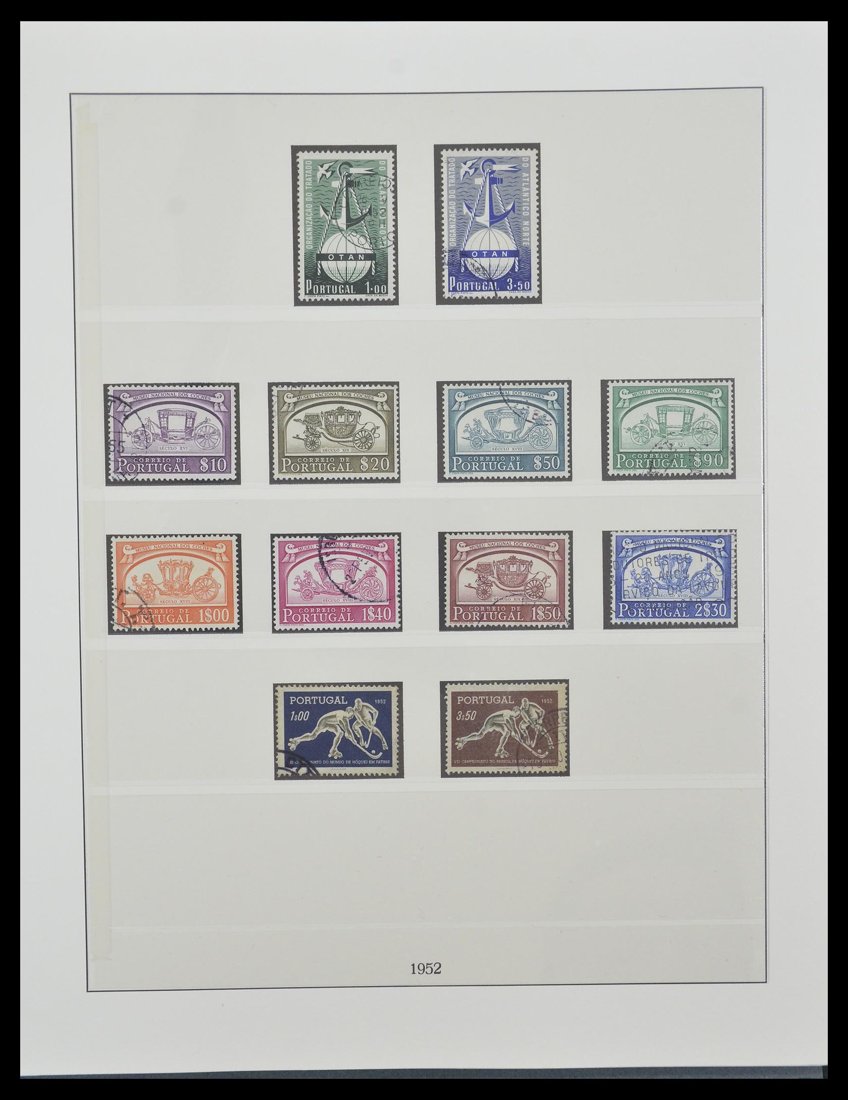 33161 064 - Postzegelverzameling 33161 Portugal 1853-1959.