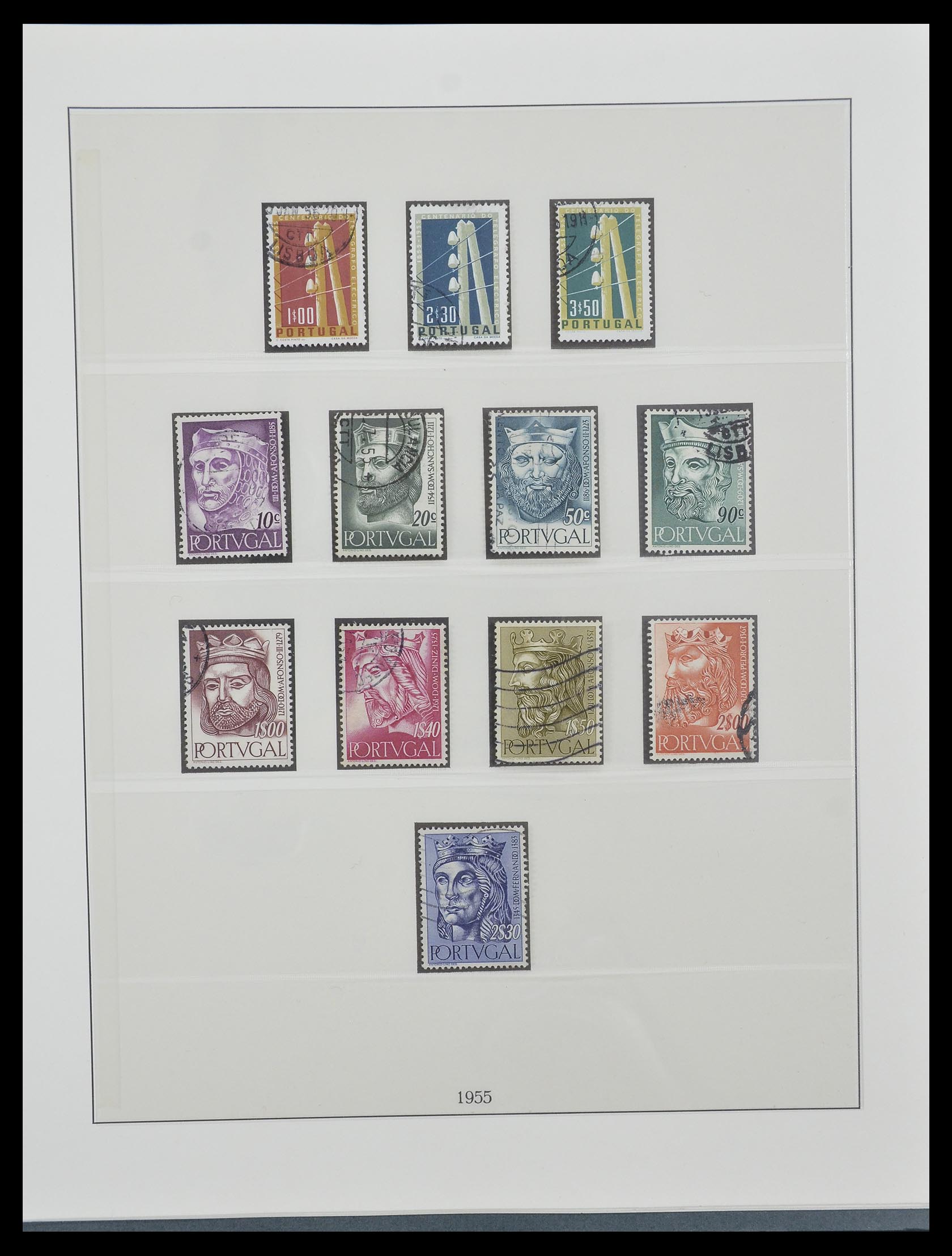 33161 069 - Postzegelverzameling 33161 Portugal 1853-1959.