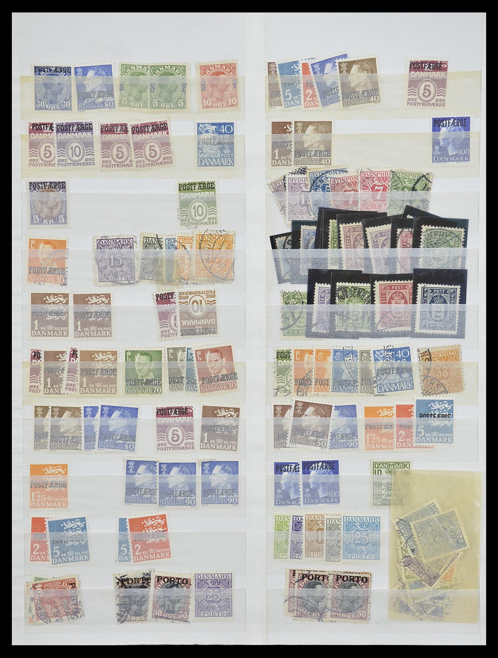 33169 028 - Postzegelverzameling 33169 Denemarken 1851-1995.