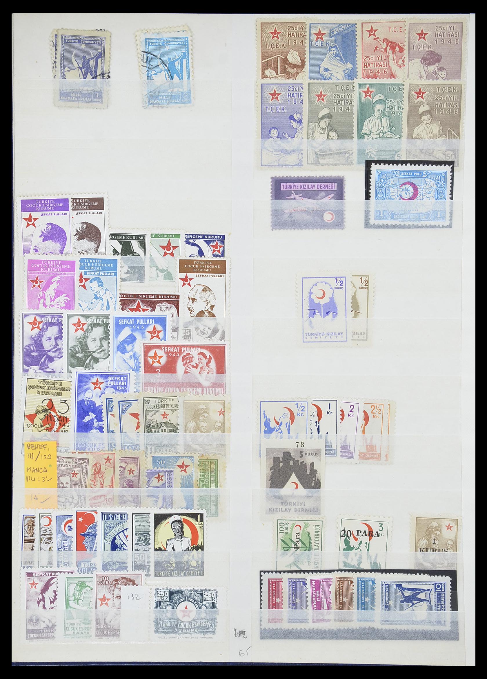 33173 028 - Stamp collection 33173 Turkey 1920-1990.