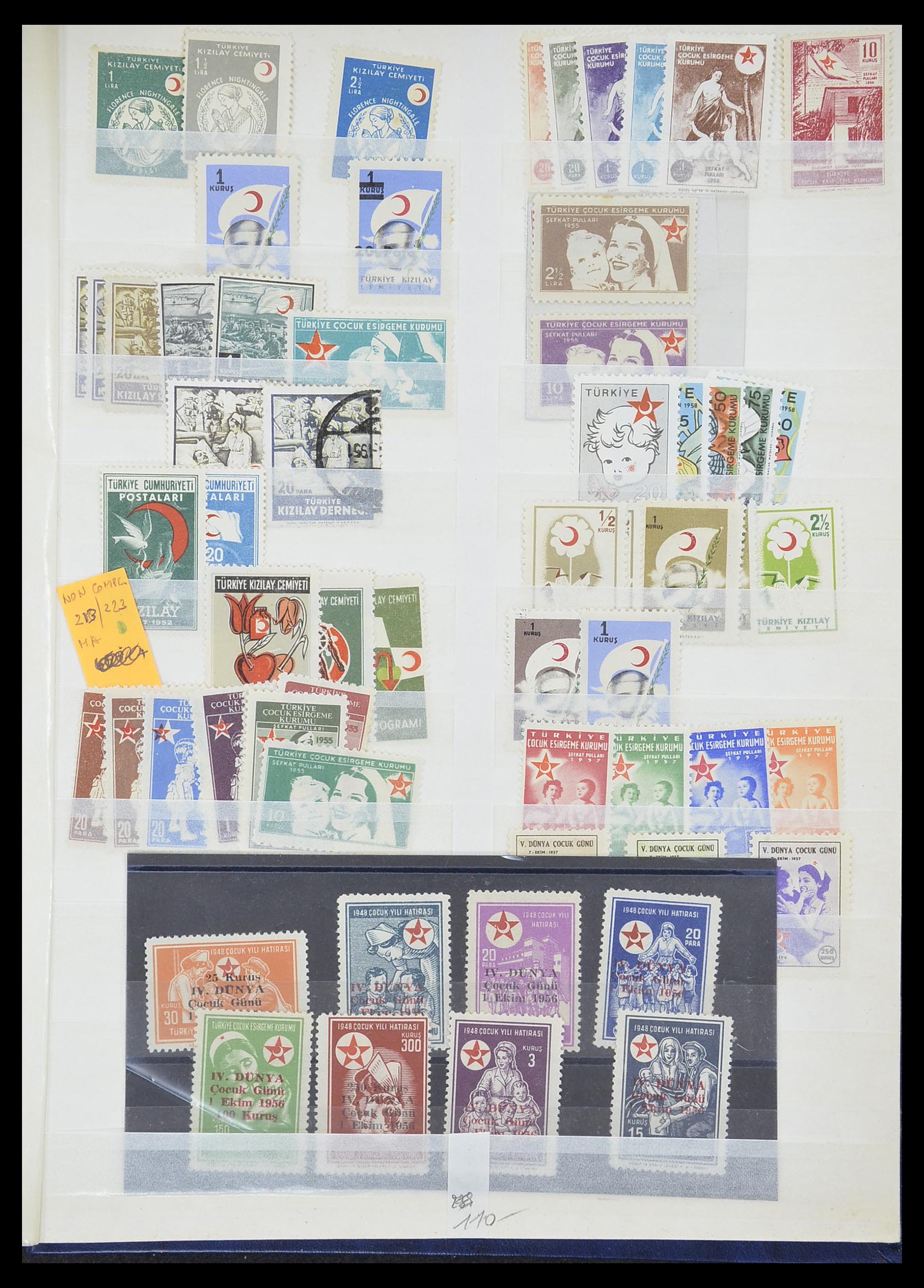 33173 029 - Stamp collection 33173 Turkey 1920-1990.
